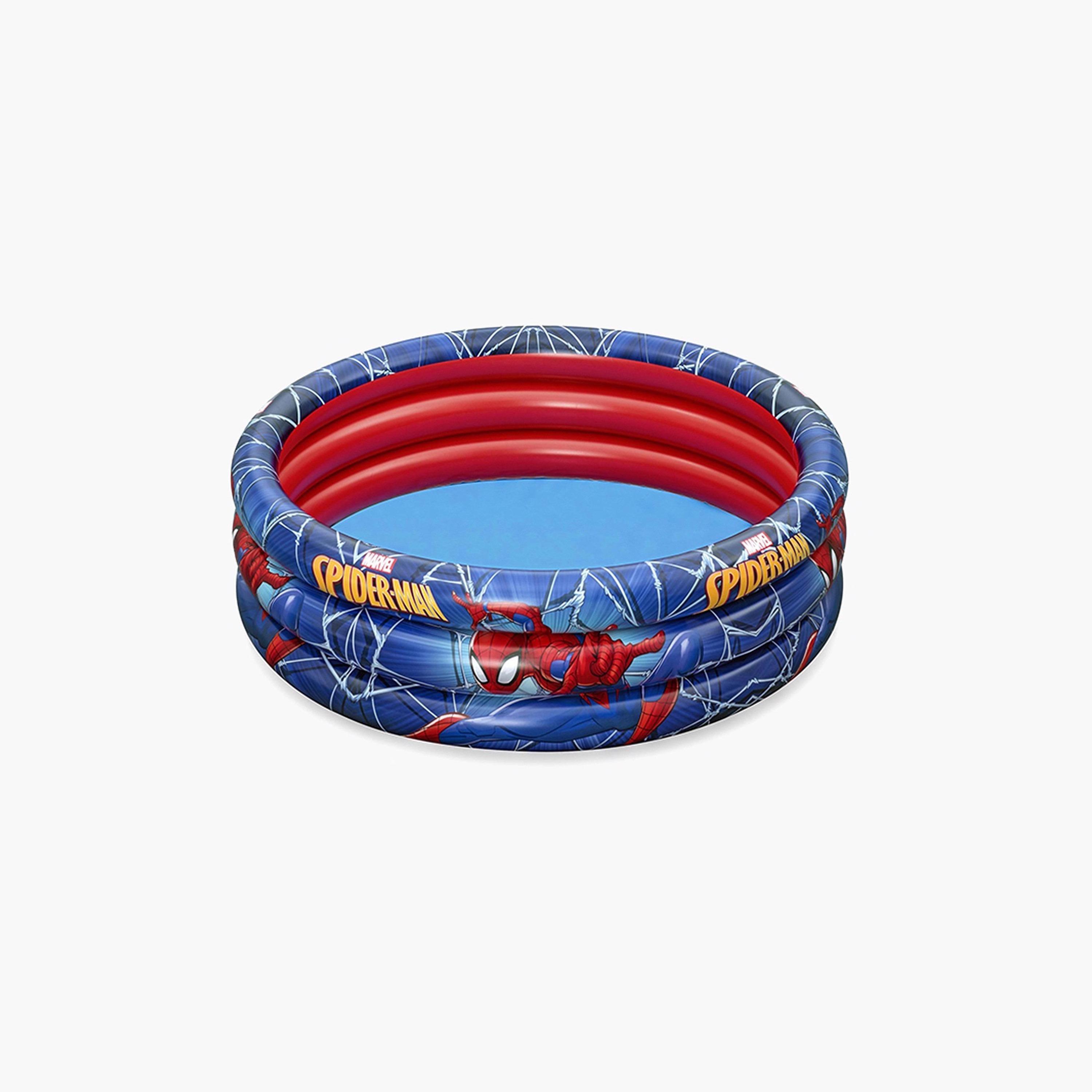 Bestway Spider-Man 3-Ring Pool - 122x30 cms-toys-outdoor-poolandbeach-floatsandboats-image-4