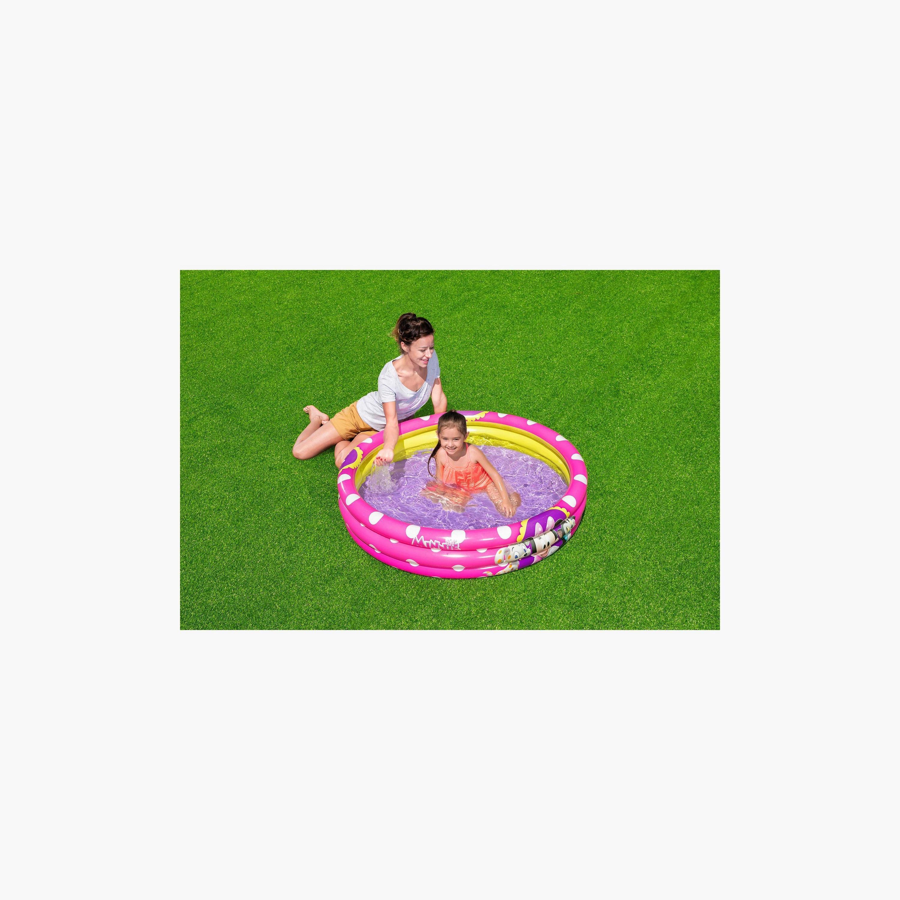 Bestway Minnie Mouse Print 3-Ring Pool- 122 x 25 cms-toys-outdoor-poolandbeach-poolaccessories-image-5