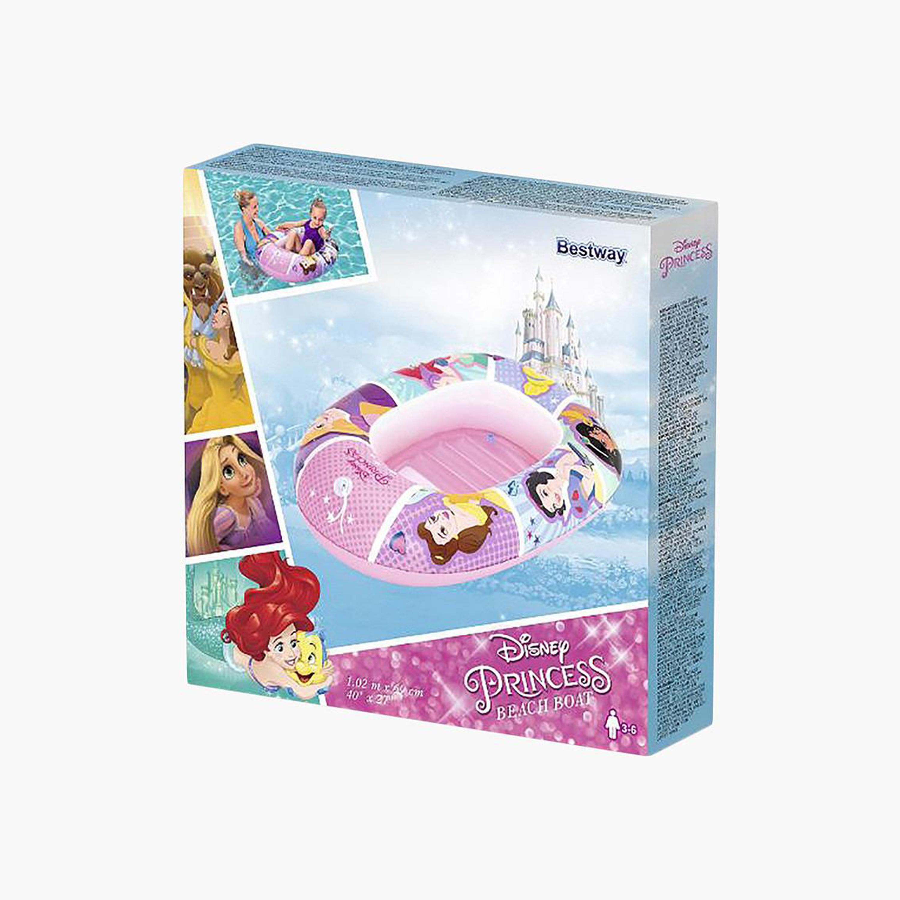 Bestway Princess Print Beach Boat - 102x69 cms-toys-outdoor-poolandbeach-floatsandboats-image-2