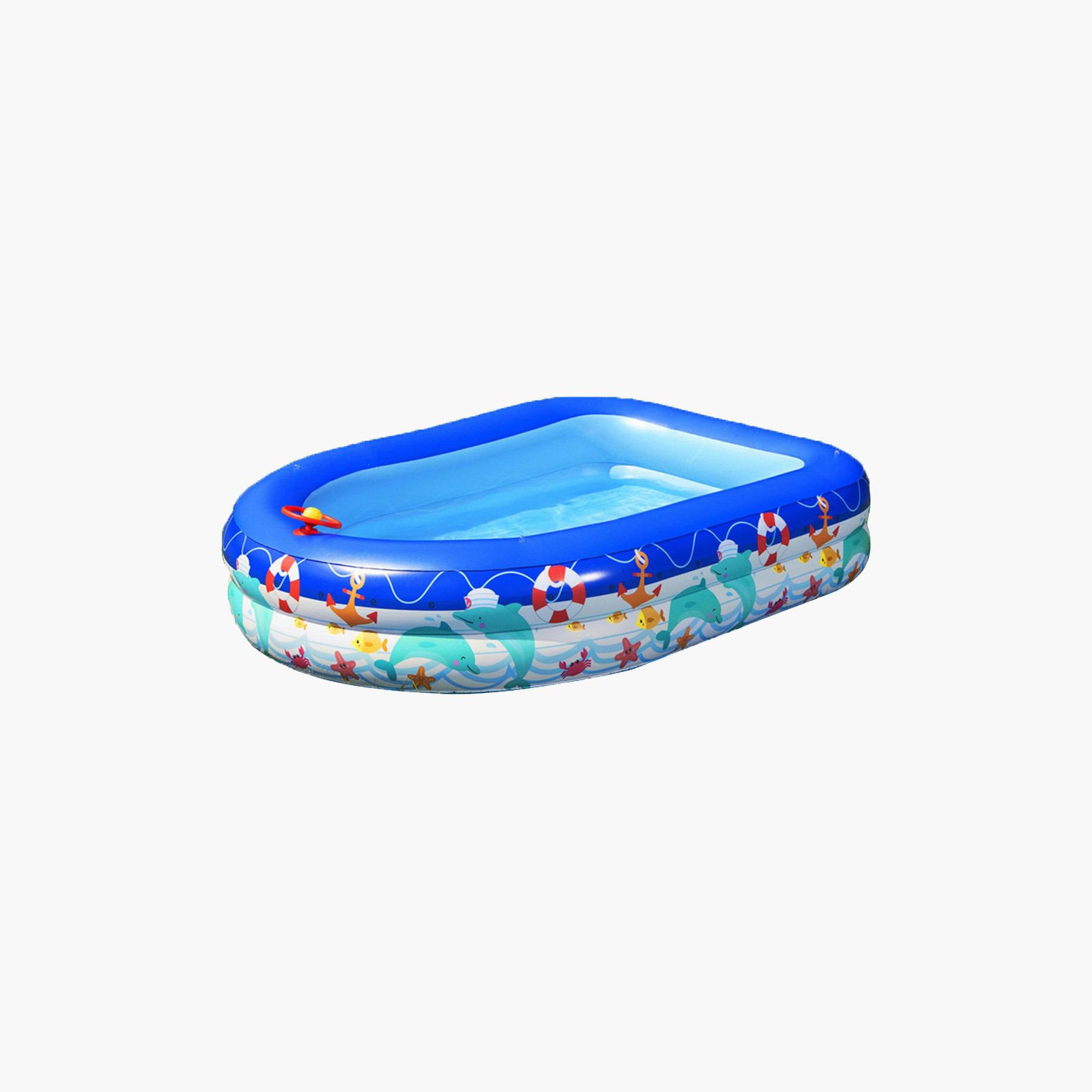 Bestway Sea Captain Printed Inflatable Family Pool - 14x39x39 cms-toys-outdoor-poolandbeach-floatsandboats-image-1