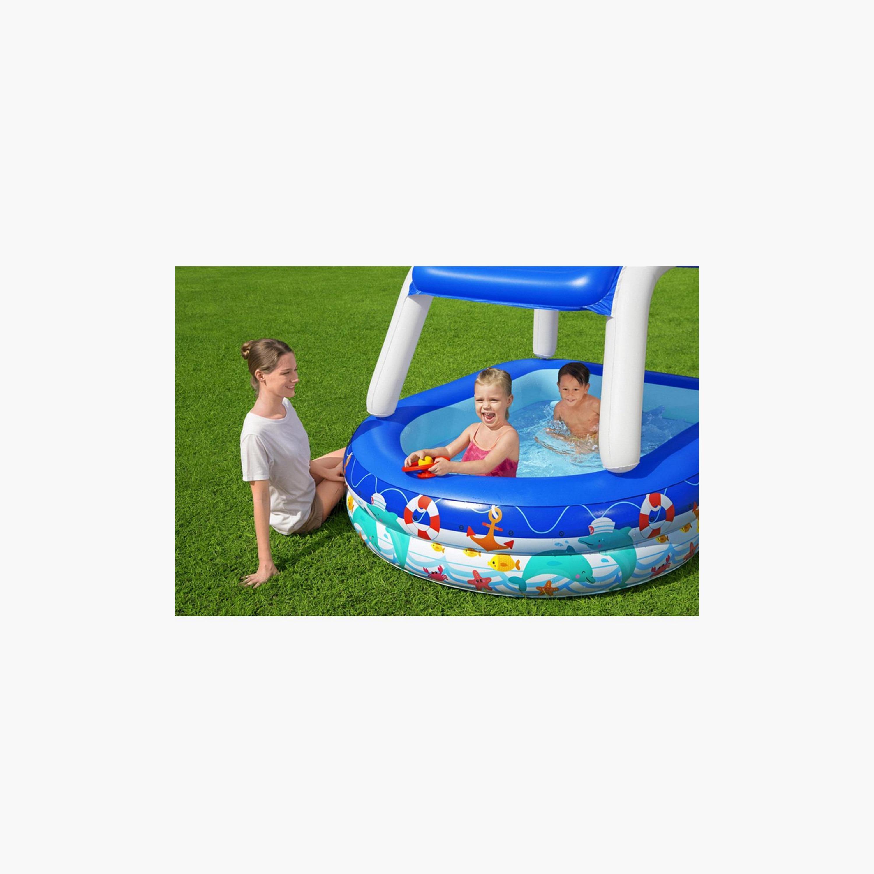 Bestway Sea Captain Printed Inflatable Family Pool - 14x39x39 cms-toys-outdoor-poolandbeach-floatsandboats-image-4