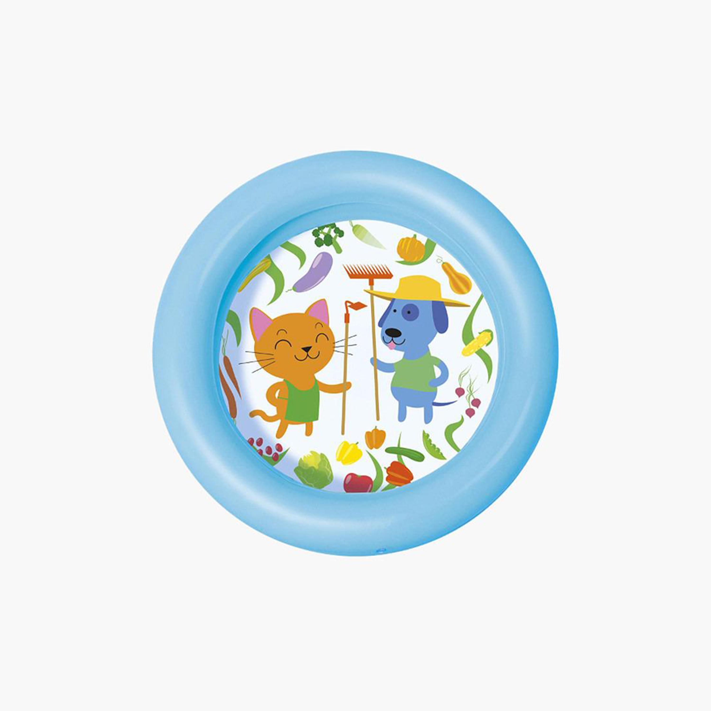 Bestway Round 2-Ring Kiddie Pool - 61x15 cms-toys-outdoor-poolandbeach-floatsandboats-image-3