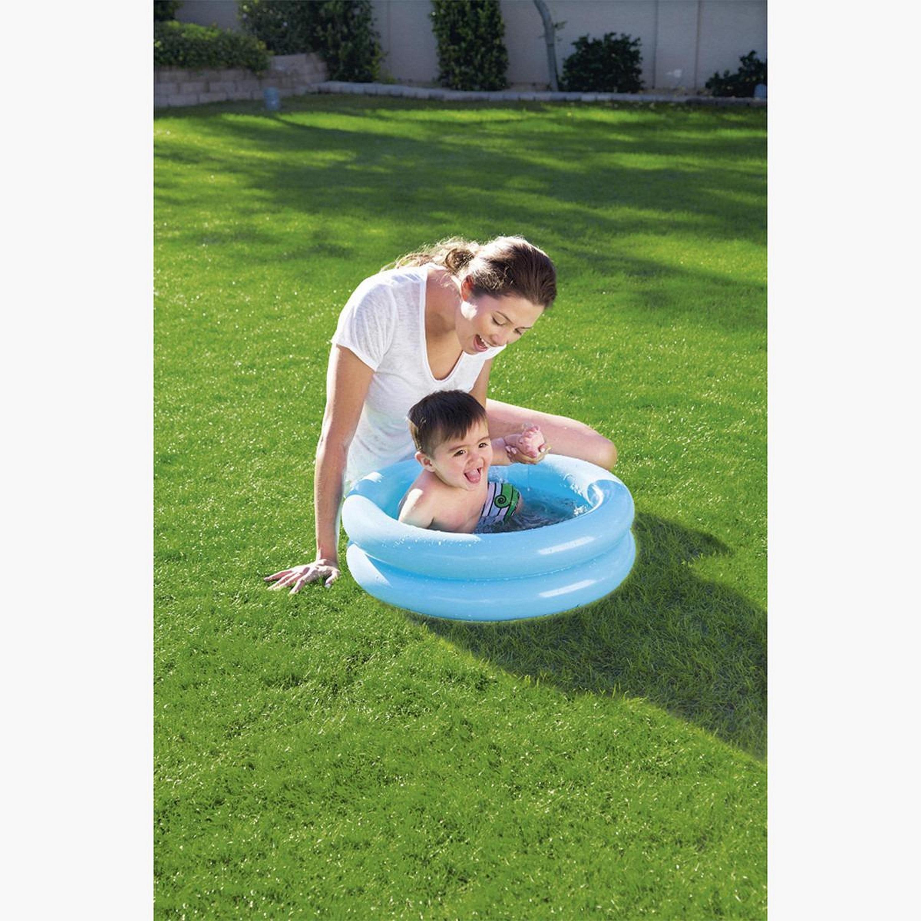 Bestway Round 2-Ring Kiddie Pool - 61x15 cms-toys-outdoor-poolandbeach-floatsandboats-image-4