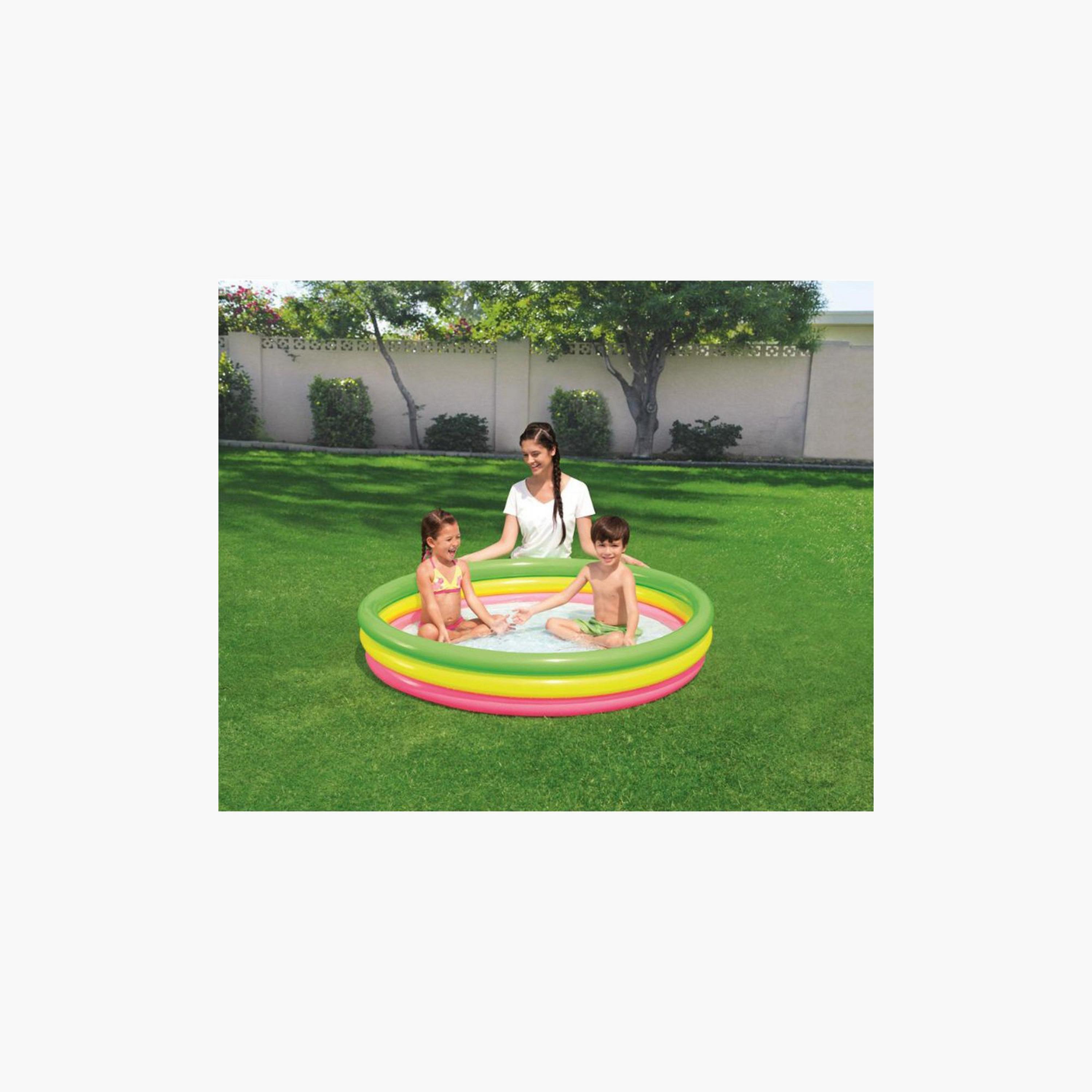 Bestway Inflatable Summer Pool Set - 30x7x24 cms-toys-outdoor-poolandbeach-floatsandboats-image-4