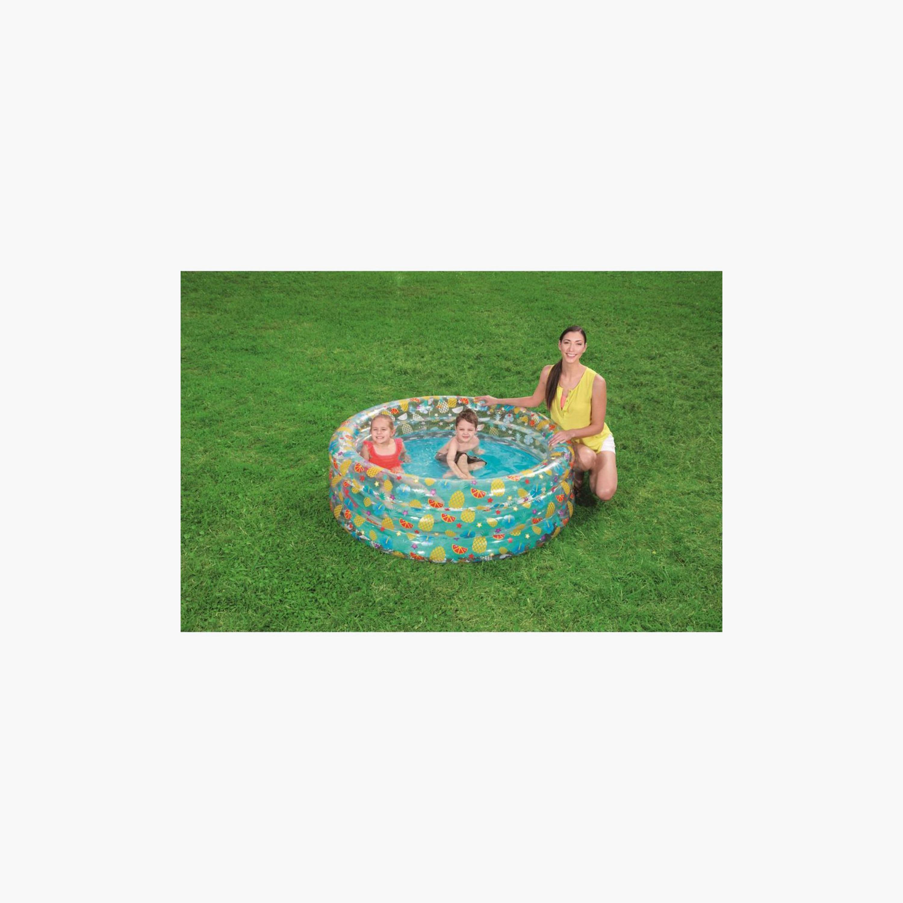 Bestway Transparent Sea Life Printed Inflatable Pool - 170x53 cms-toys-outdoor-poolandbeach-floatsandboats-image-2