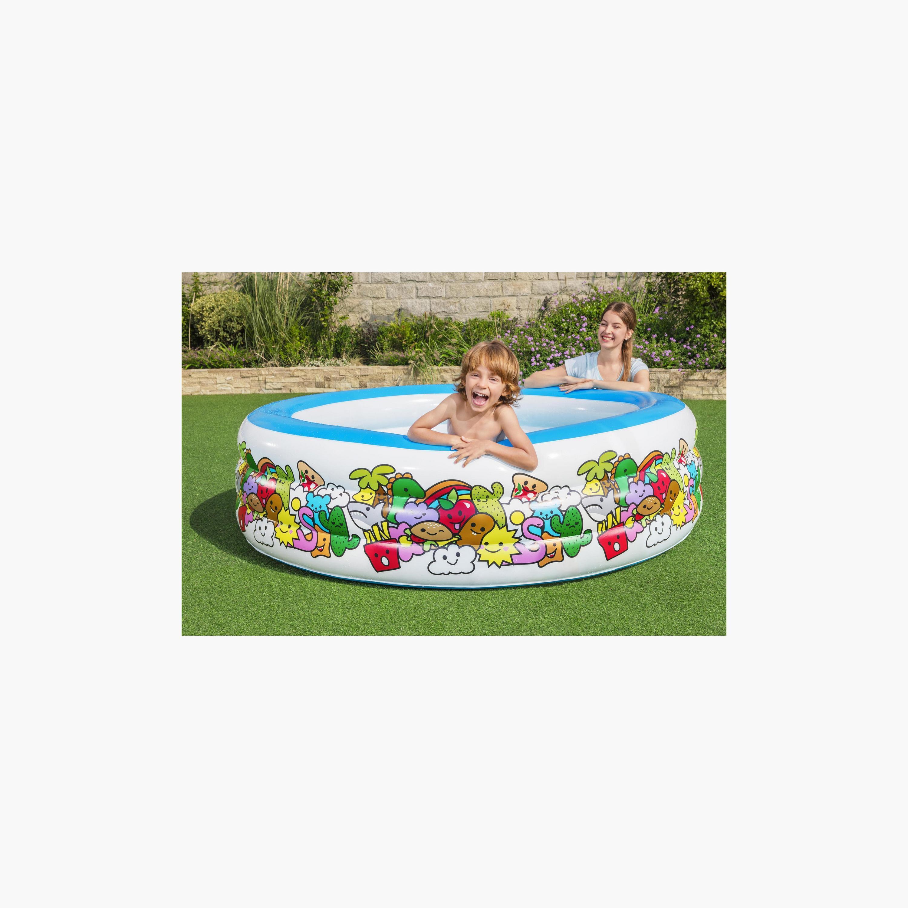 Bestway Printed Play Pool - 196x53 cms-toys-outdoor-poolandbeach-floatsandboats-image-5