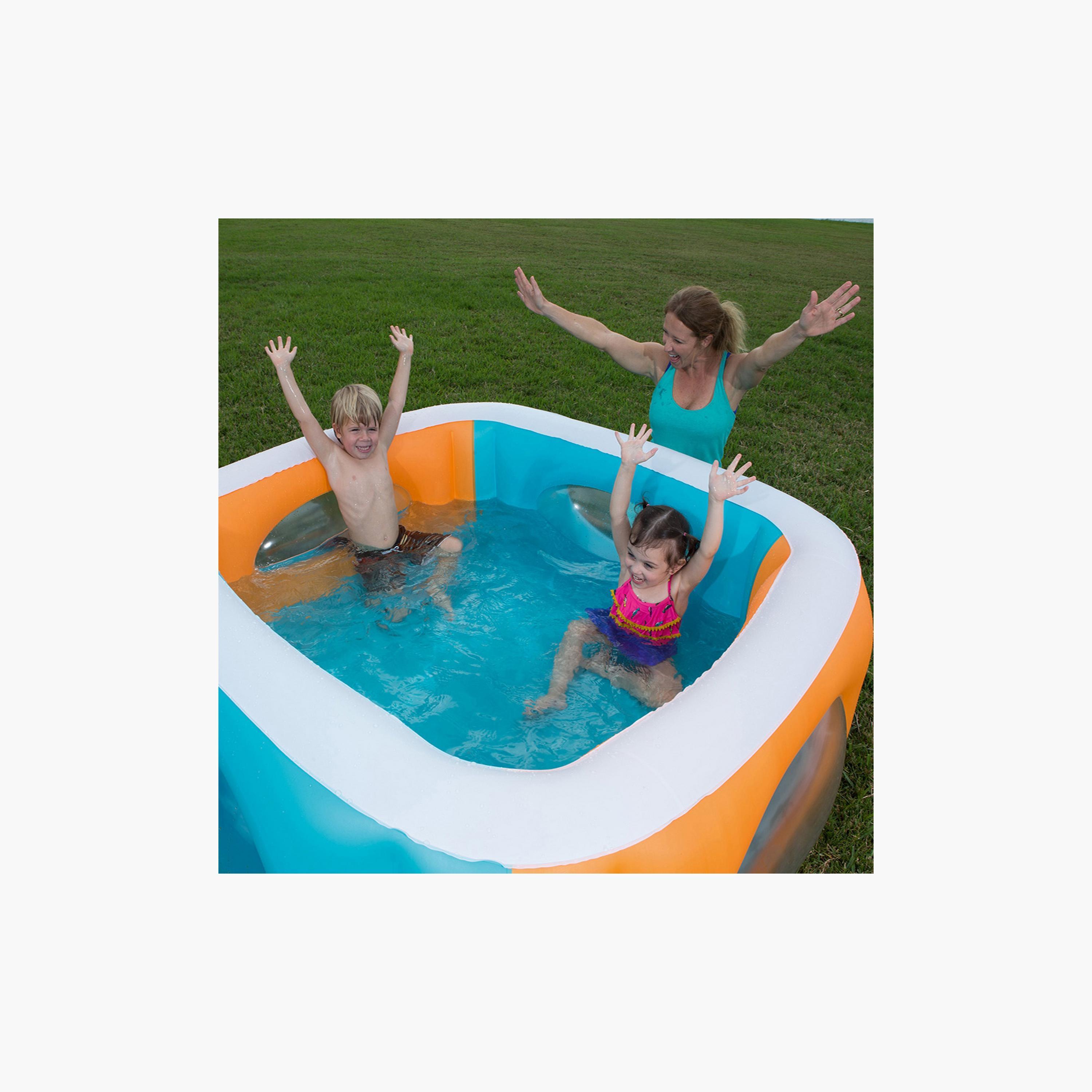 Bestway Inflatable Window Pool - 168x168x56 cms-toys-outdoor-poolandbeach-floatsandboats-image-4