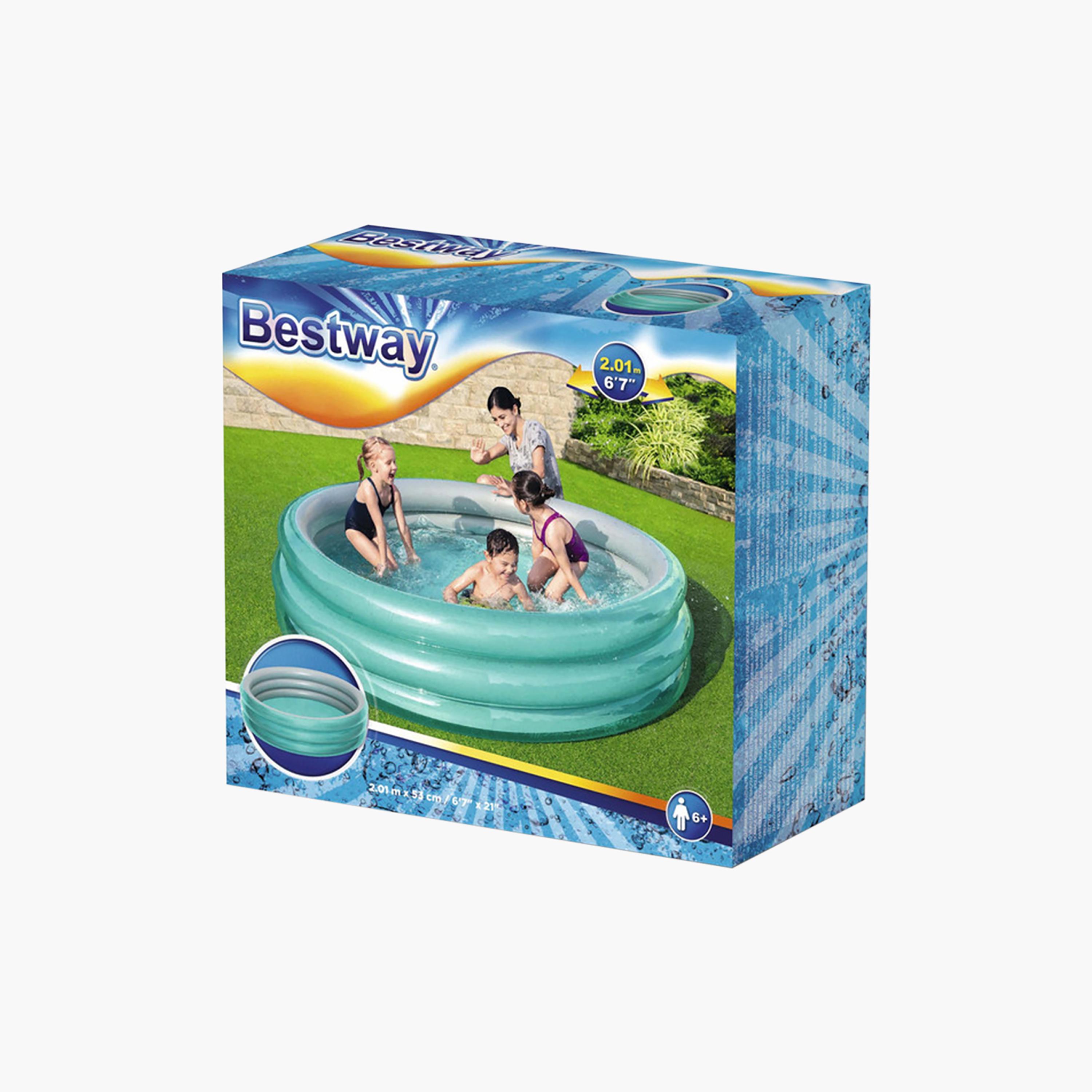 Bestway 3-Ring Metallic Pool-toys-outdoor-poolandbeach-poolaccessories-image-1