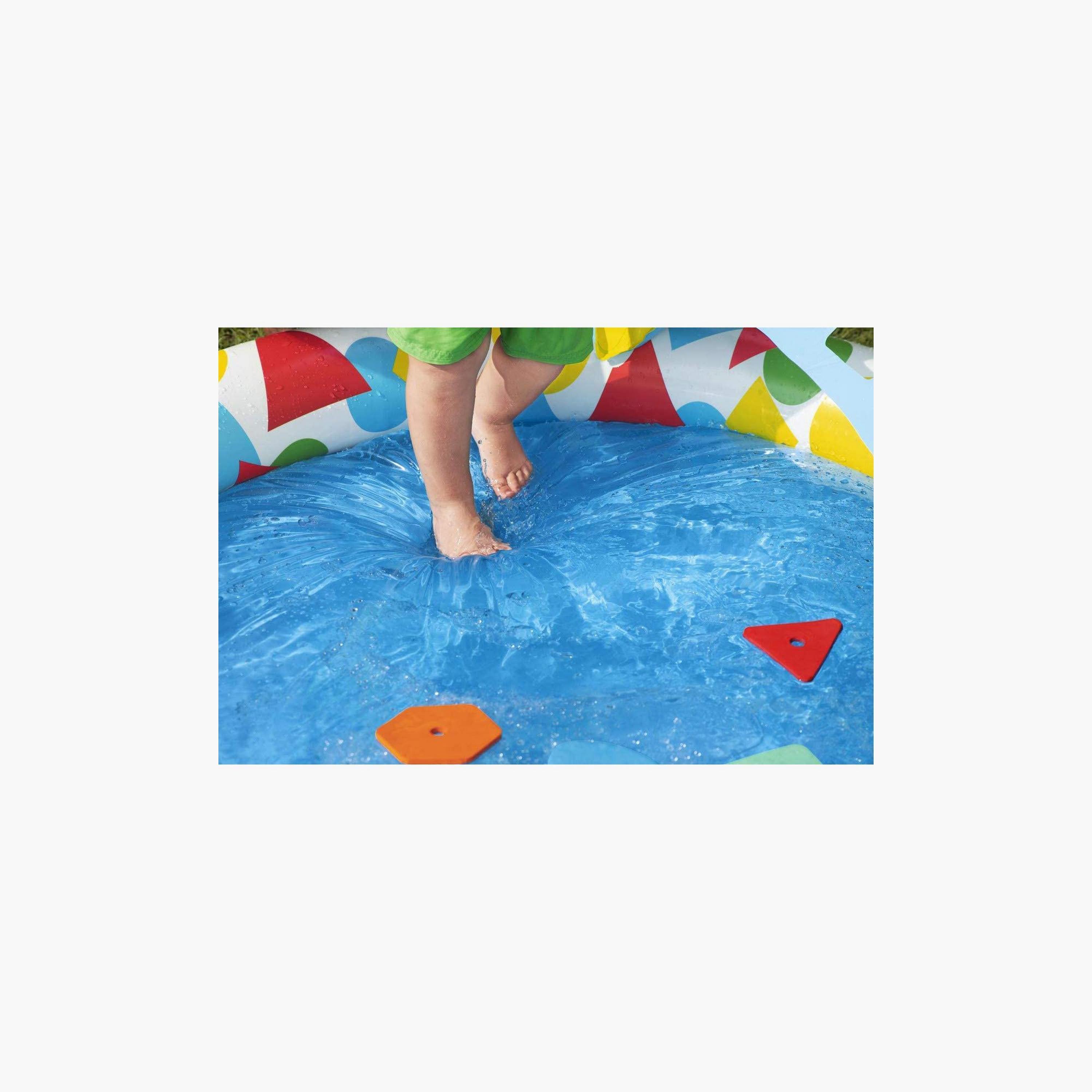 Bestway Splash and Learn Kiddie Pool - 120 x 117 x 46 cms-toys-outdoor-poolandbeach-floatsandboats-image-3