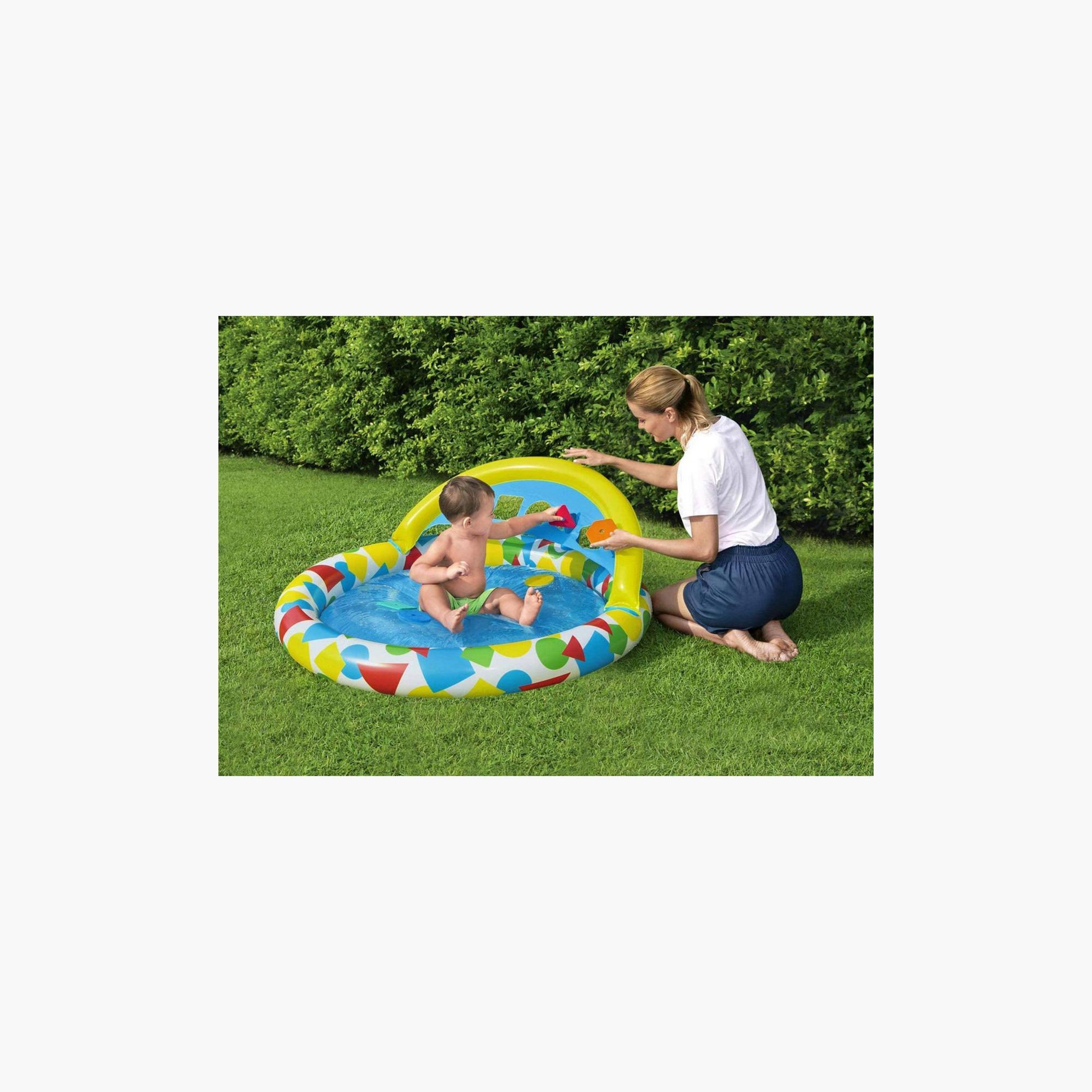 Bestway Splash and Learn Kiddie Pool - 120 x 117 x 46 cms-toys-outdoor-poolandbeach-floatsandboats-image-4