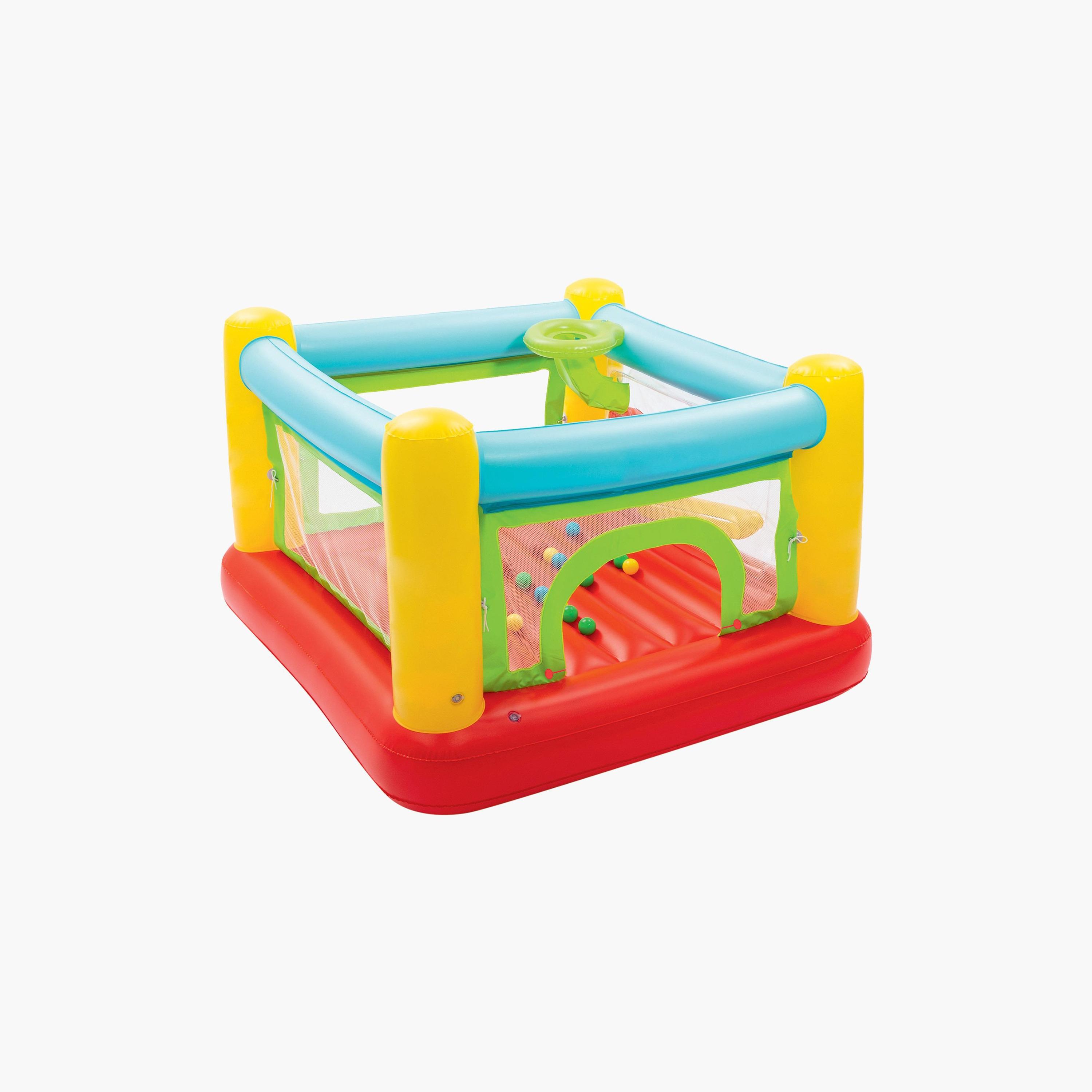 Bestway Inflatable Jumptacular Bouncer Playhouse with 25 Balls-toys-outdoor-playhousesandplayards-image-1