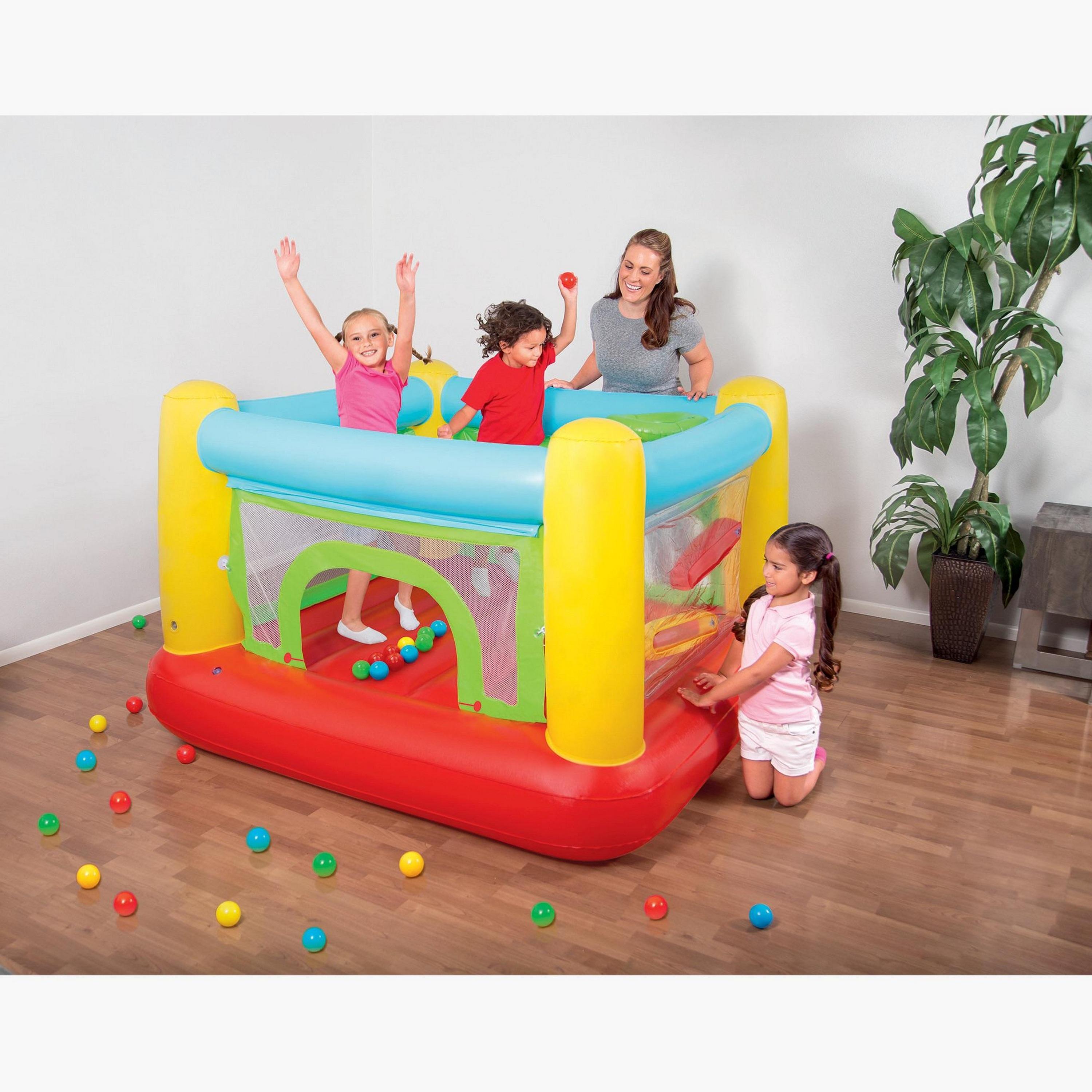 Bestway Inflatable Jumptacular Bouncer Playhouse with 25 Balls-toys-outdoor-playhousesandplayards-image-4
