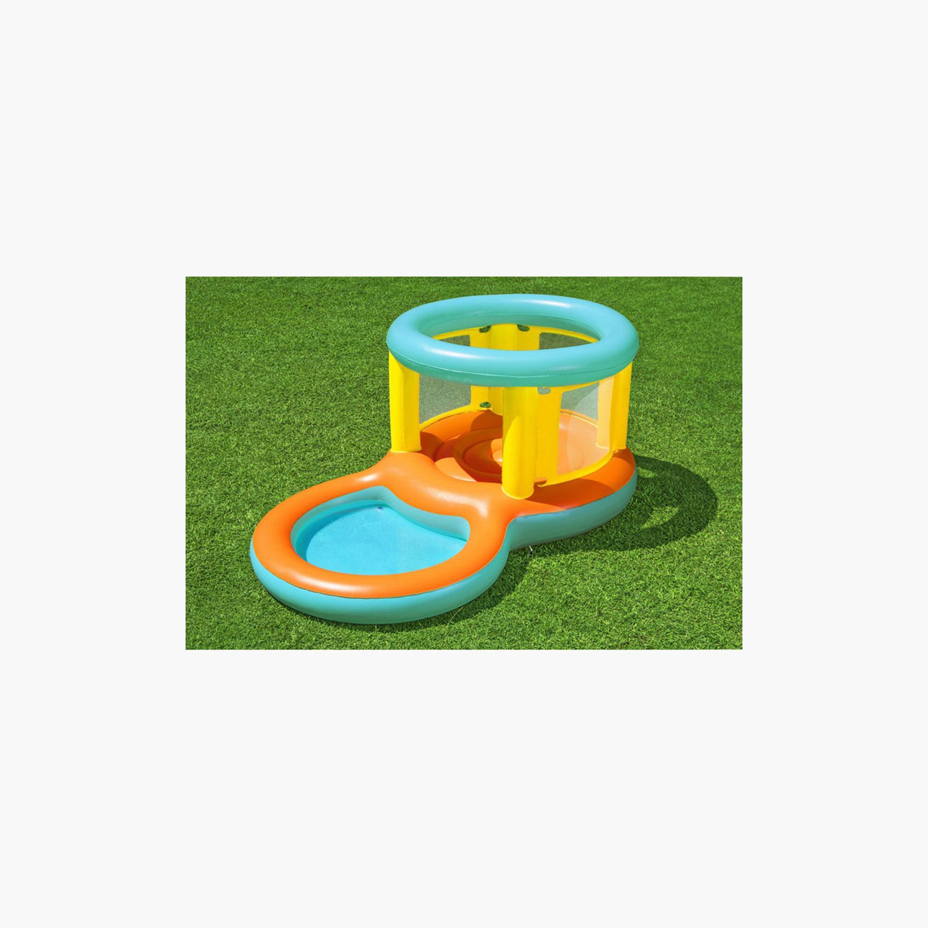 لعبة نطاطة ومسبح قابلة للنفخ جومبتوبيا من بيست واي-toys-outdoor-playhousesandplayards-image-1