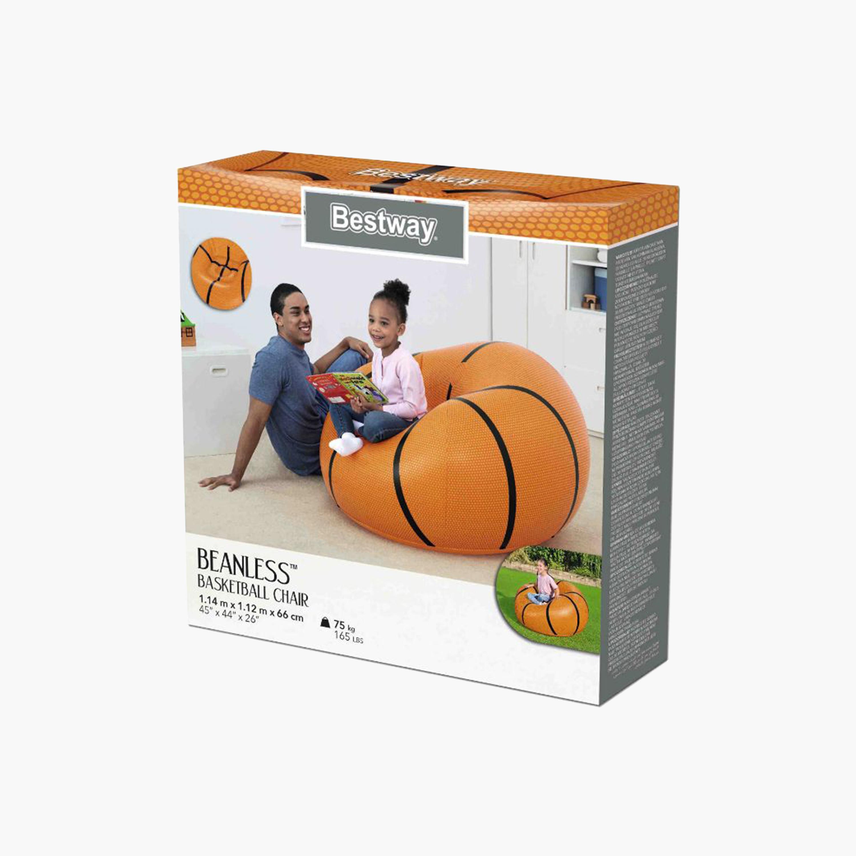 Bestway Beanless Basketball Chair - 114x112x66 cm-toys-outdoor-poolandbeach-image-2