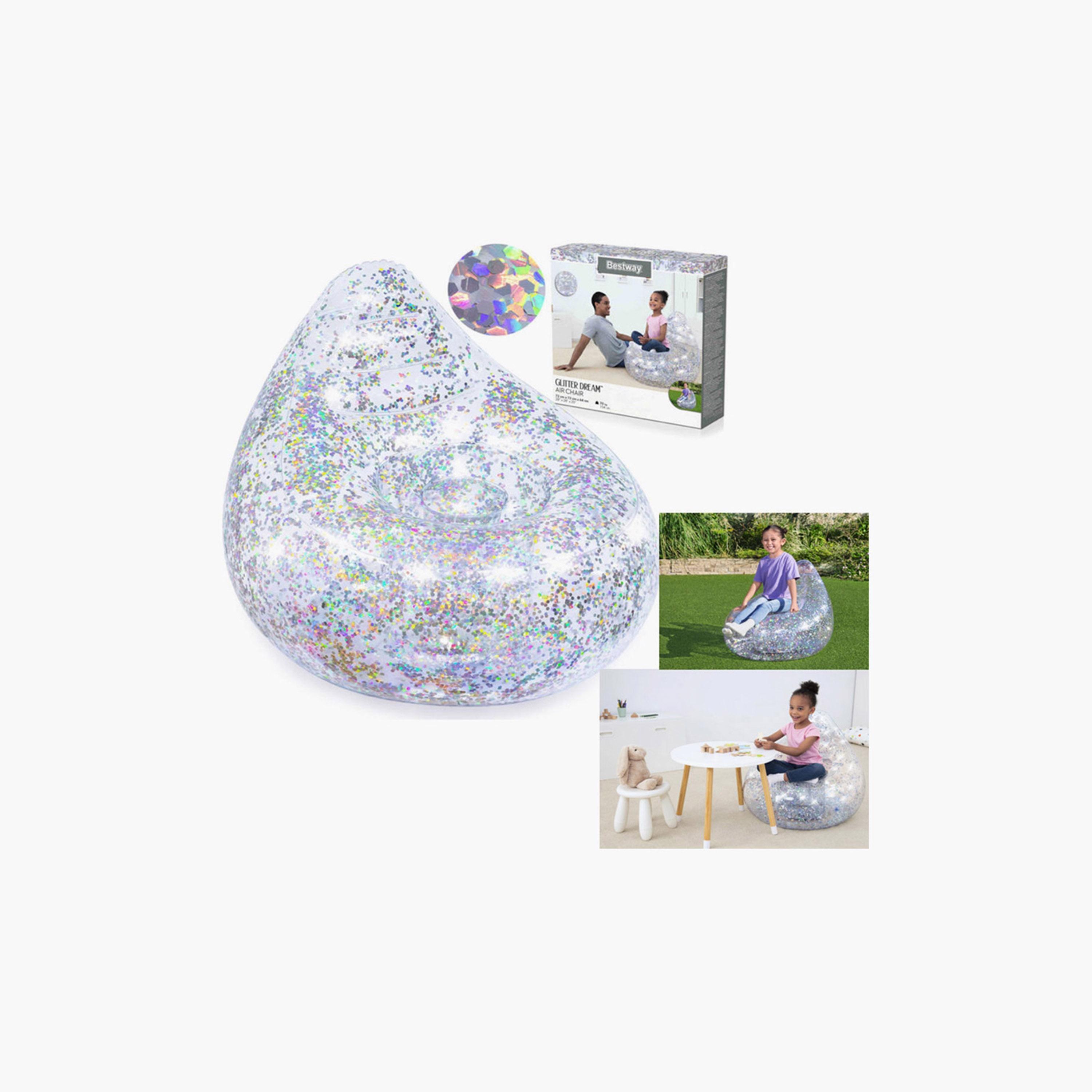 Bestway Glitter Dream Air Chair - 72x72x64 cm-toys-outdoor-poolandbeach-floatsandboats-image-3