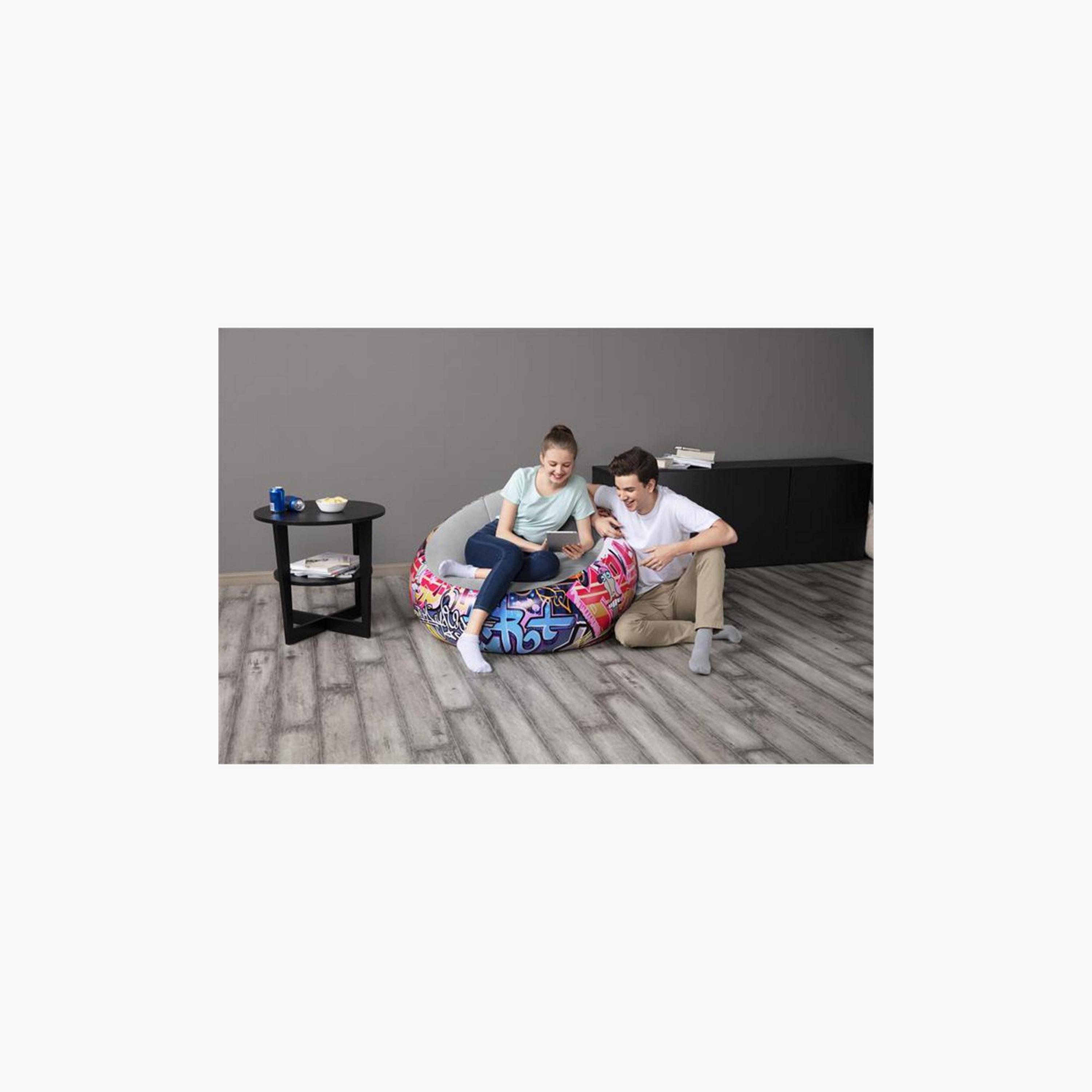 كرسي قابل للنفخ بطبعات جرافيتي من بيست واي-toys-outdoor-poolandbeach-floatsandboats-image-5