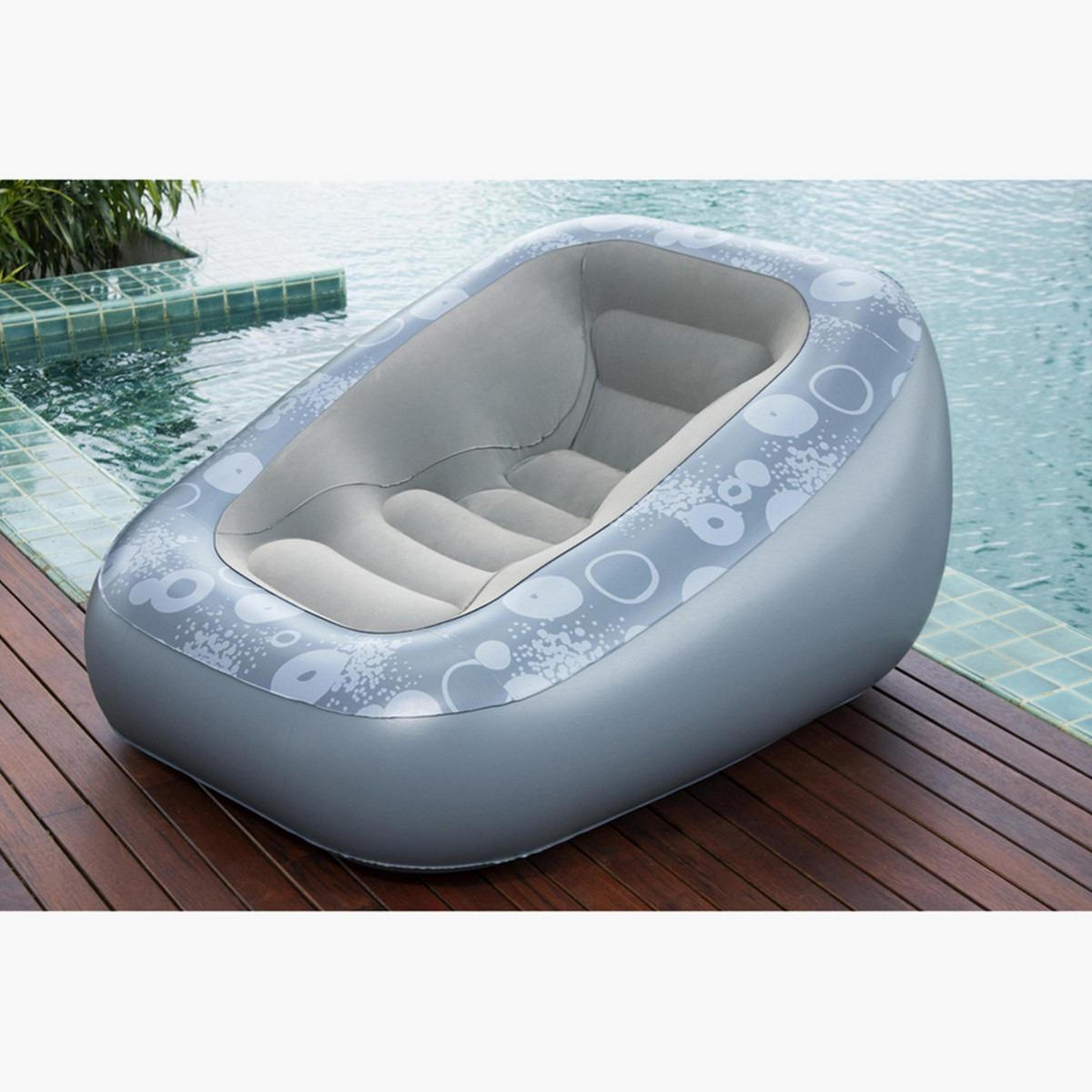 Bestway Inflatable Comfi Cube Deluxe Lounger 152 x 127 x 76 cms-toys-outdoor-poolandbeach-floatsandboats-image-2