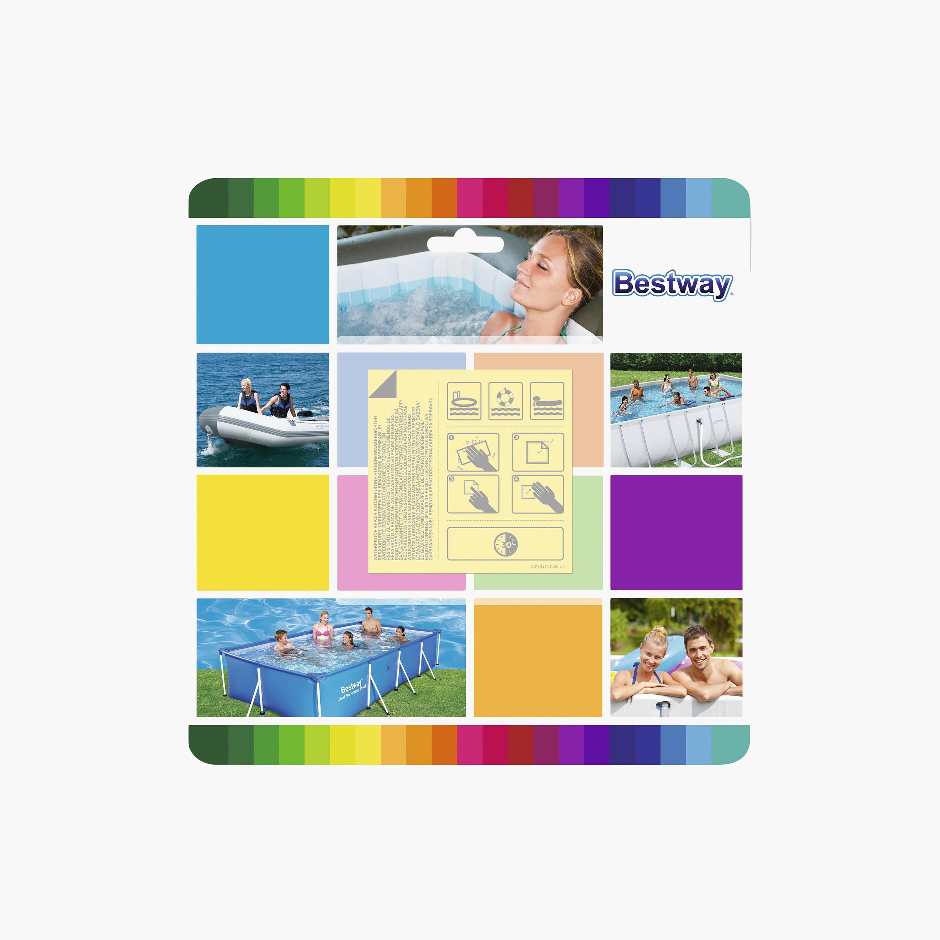 Bestway Underwater Adhesive Repair Patch - Pack of 10-toys-outdoor-poolandbeach-image-1