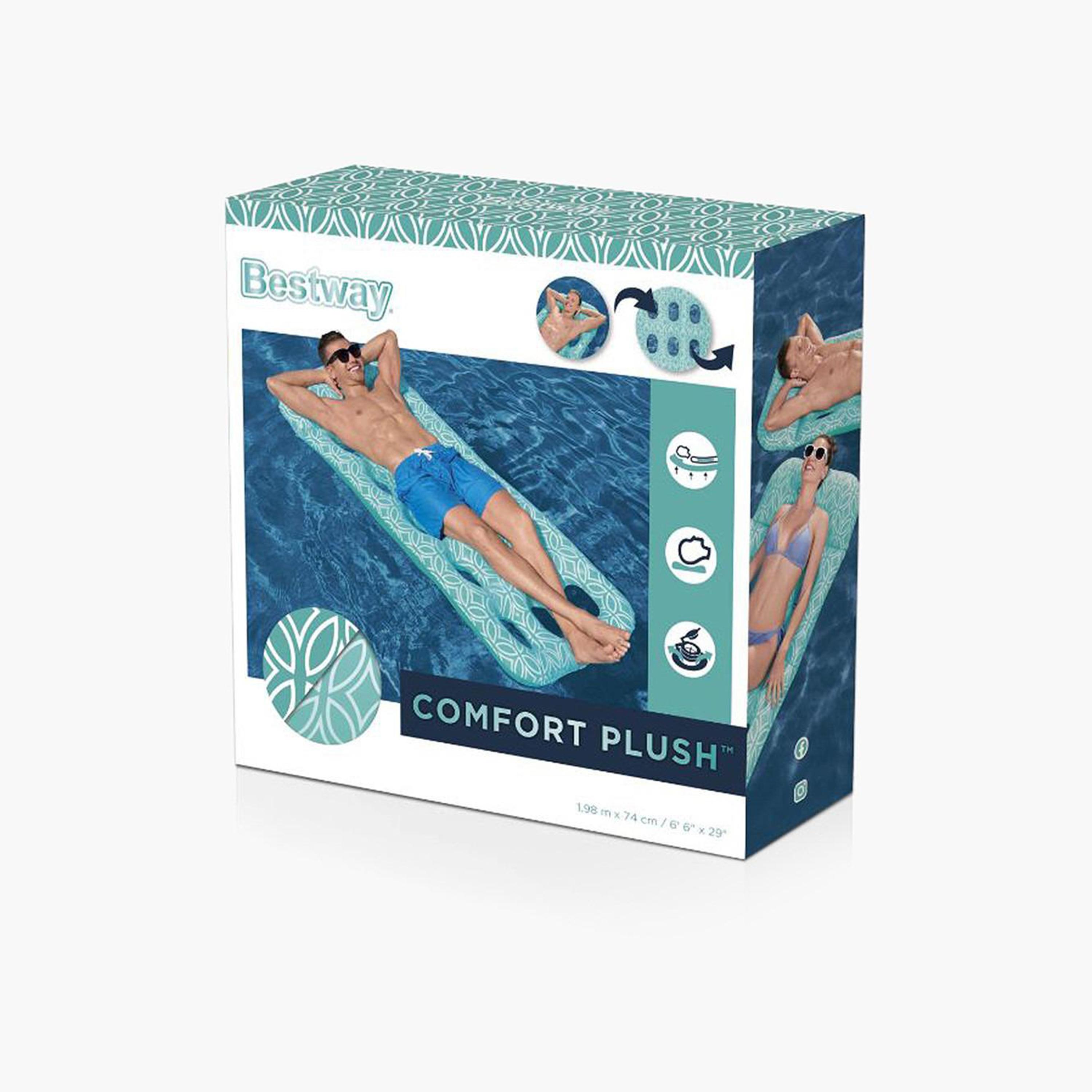 Bestway Comfort Plush Floating Mat - 198x74 cms-toys-outdoor-poolandbeach-floatsandboats-image-2