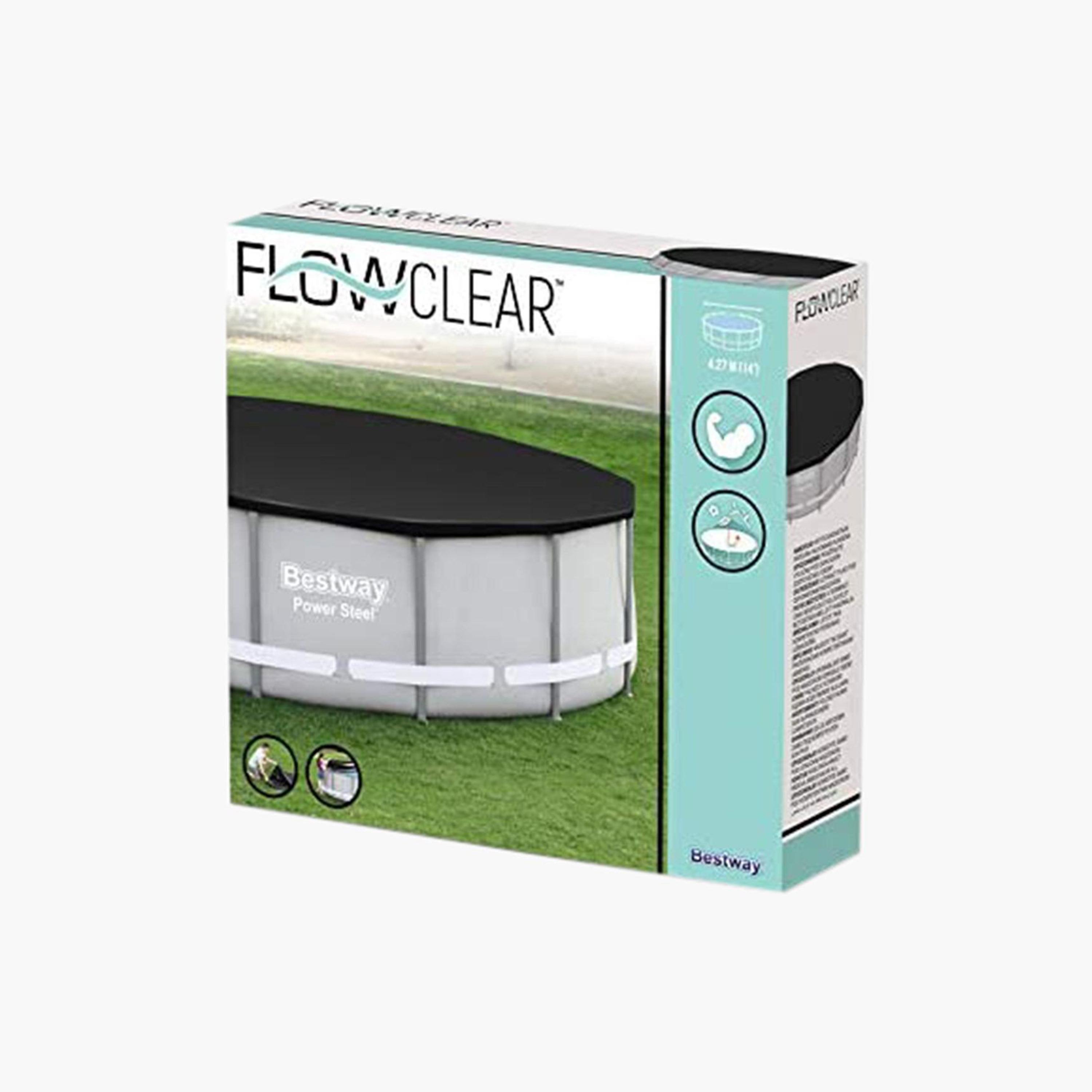 Bestway Flowclear PVC Pool Cover - 427 cms-toys-outdoor-poolandbeach-image-2