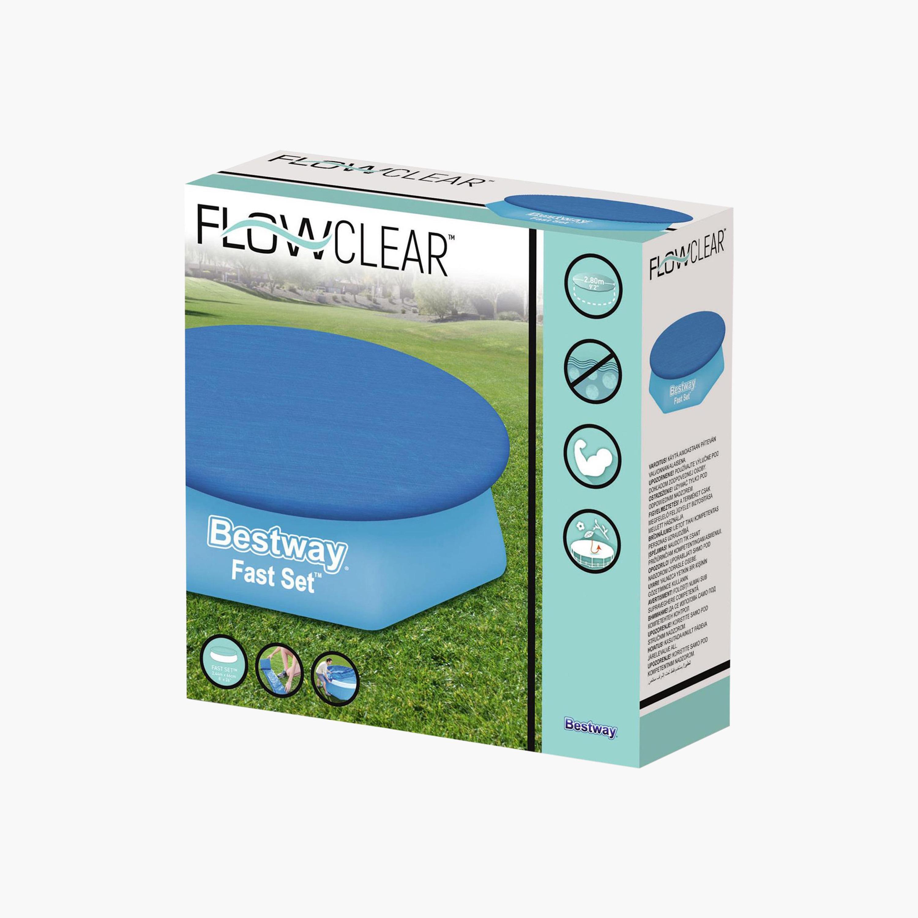 غطاء مسبح فلوكلير من بست واي - 244 سم-toys-outdoor-poolandbeach-image-2