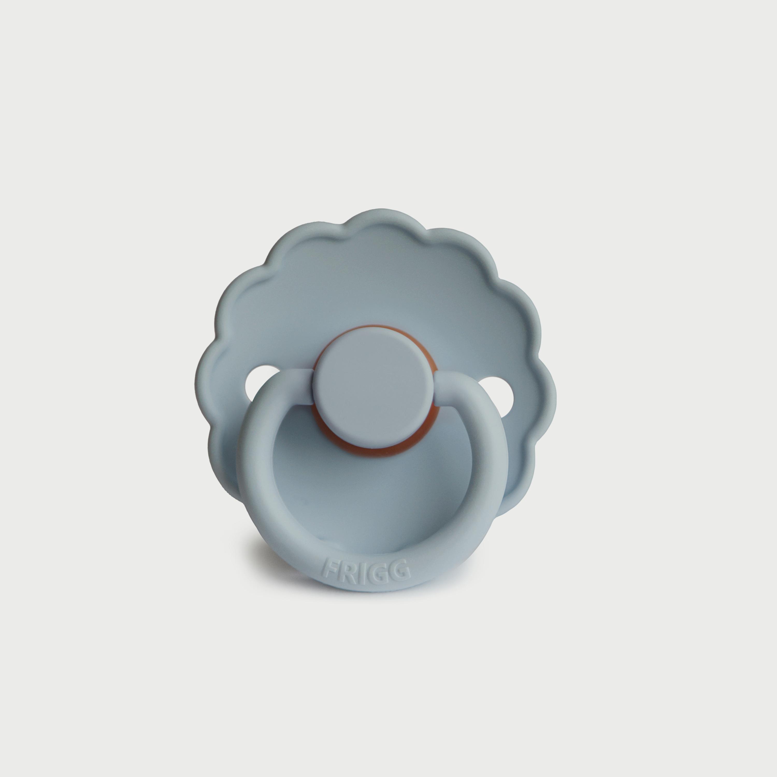 Frigg Daisy Latex Baby Pacifier (0-6M), Powder Blue , Size 1-baby-feeding-pacifiers-image-2