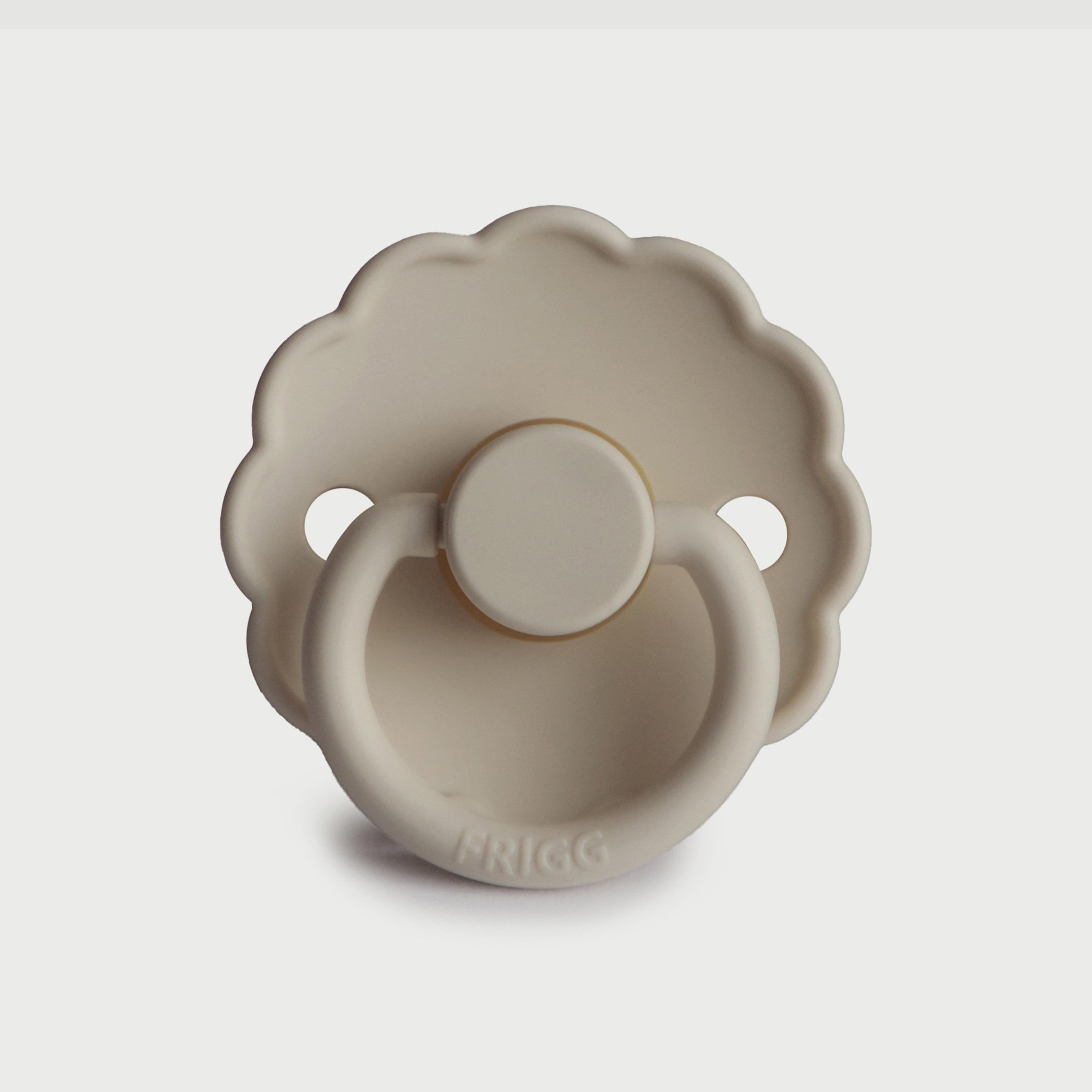 Frigg Daisy Latex Baby Pacifier (0-6M), Sandstone , Size 1-baby-feeding-pacifiers-image-2