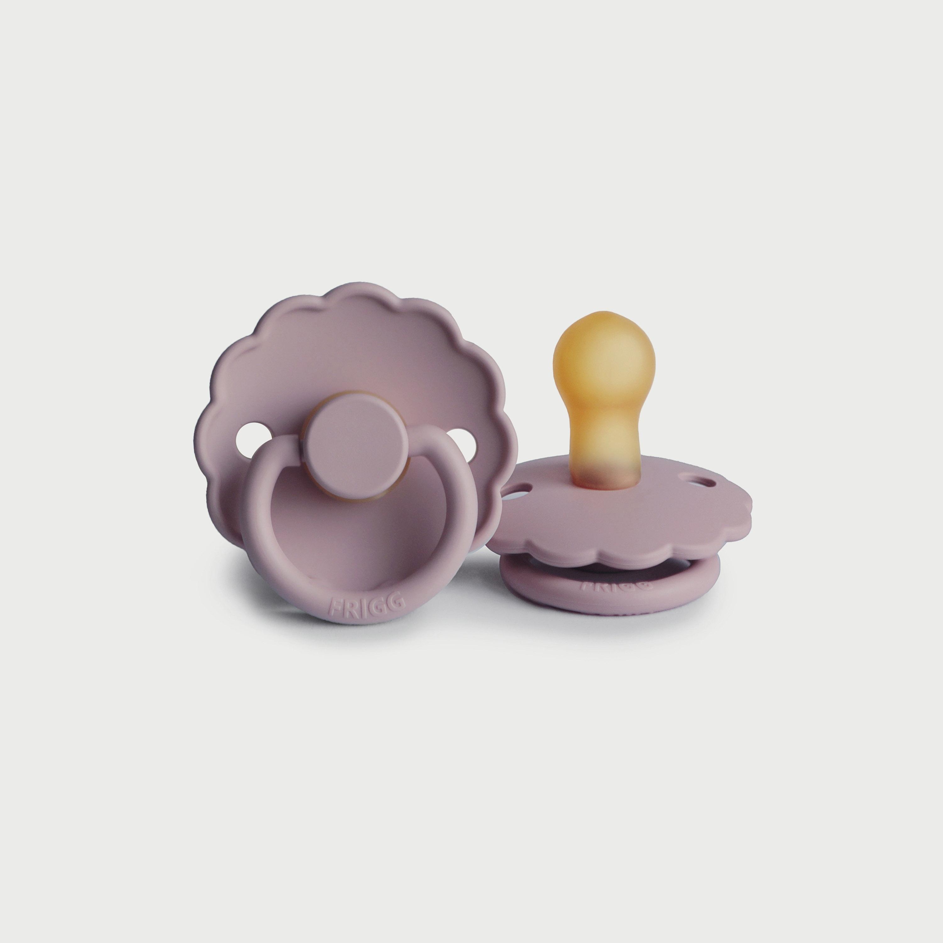 Frigg Daisy Latex Baby Pacifier (0-6M), Soft Lilac , Size 1-baby-feeding-pacifiers-image-1