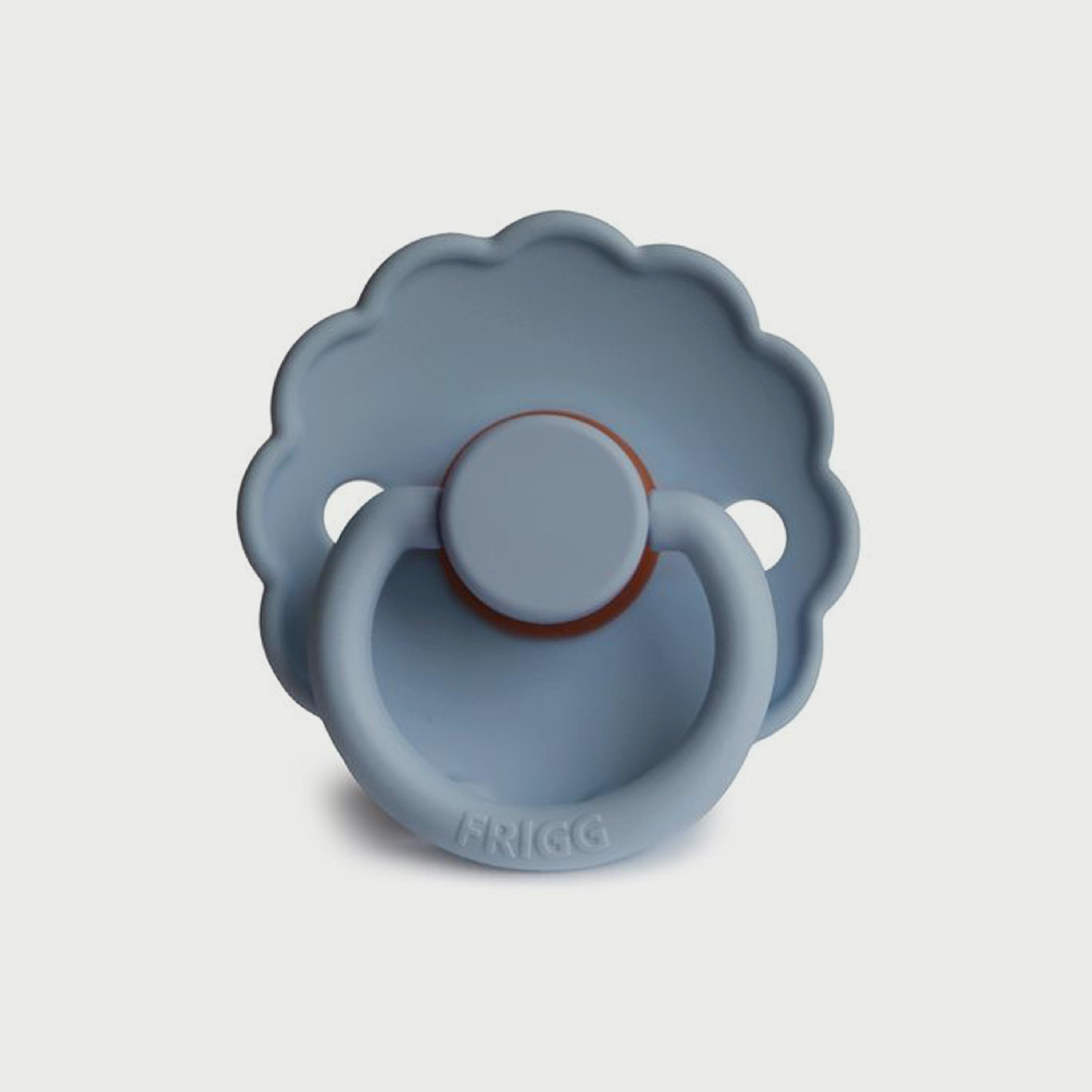 Frigg Daisy Latex Baby Pacifier (6-18M), Glacier Blue , Size 2-baby-feeding-pacifiers-image-1