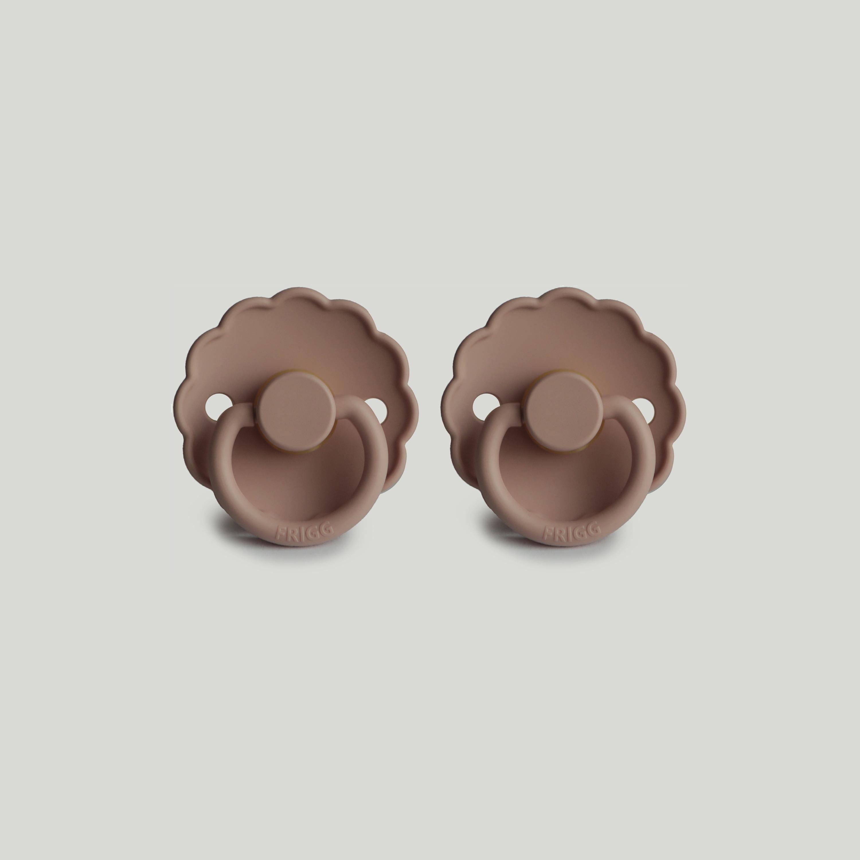 Frigg Daisy Latex Baby Pacifier (6-18M), Pack Of 2, Blush , Size 2-baby-feeding-pacifiers-image-1