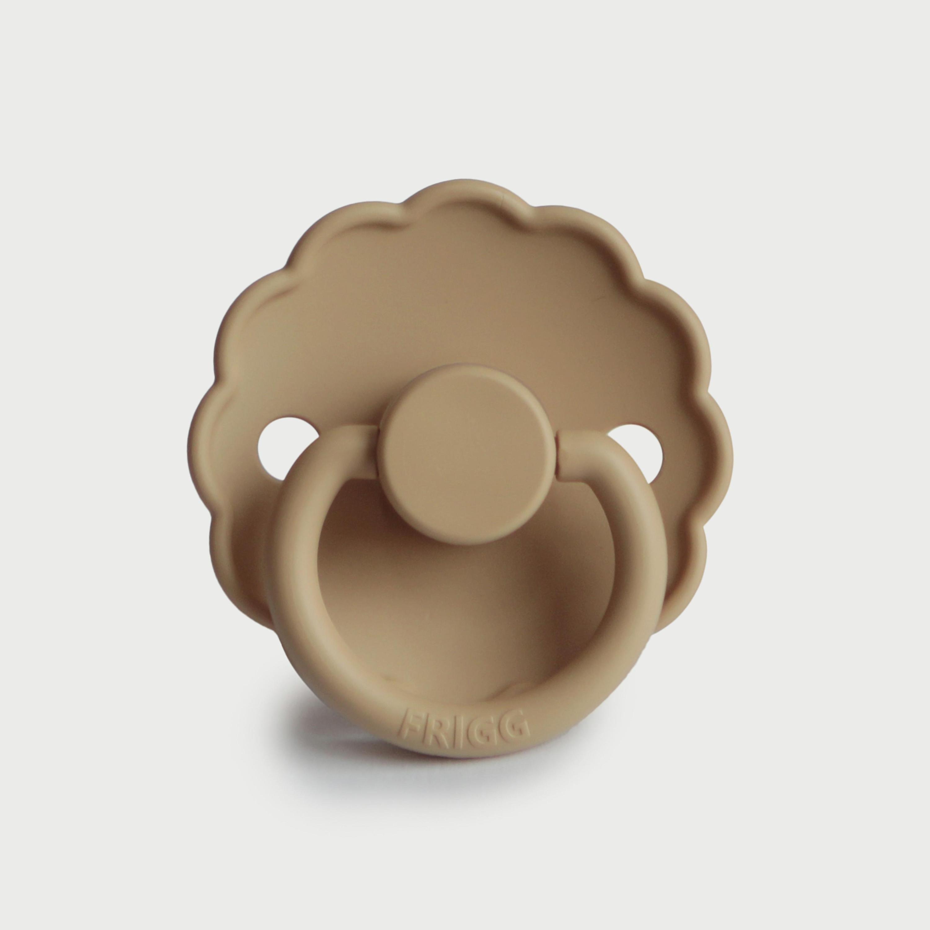 Frigg Daisy Silicone Baby Pacifier (0-6M), Croissant , Size 1-baby-feeding-pacifiers-image-2