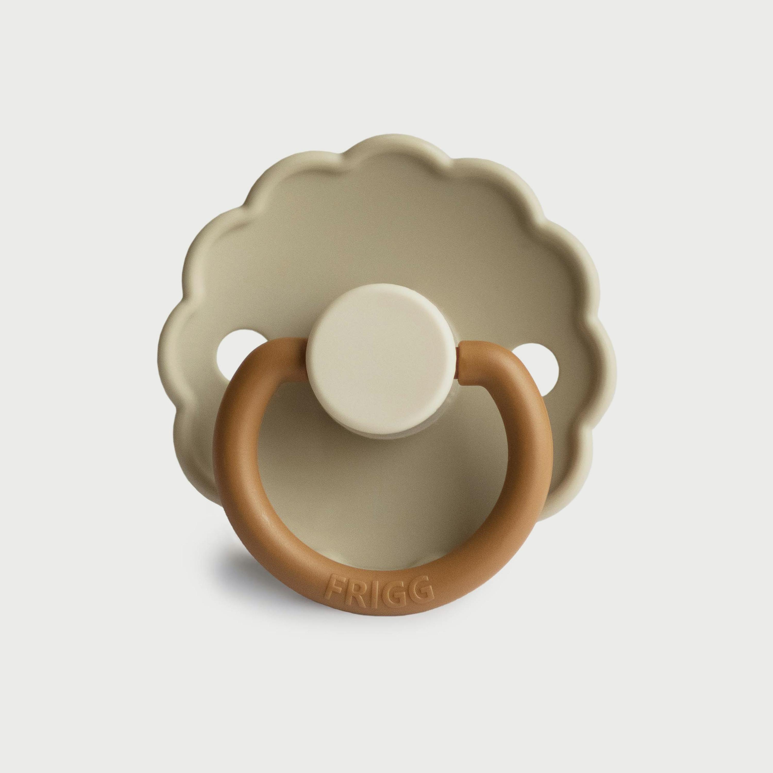 Frigg Daisy Silicone Baby Pacifier (0-6M), Desert , Size 1-baby-feeding-pacifiers-image-1
