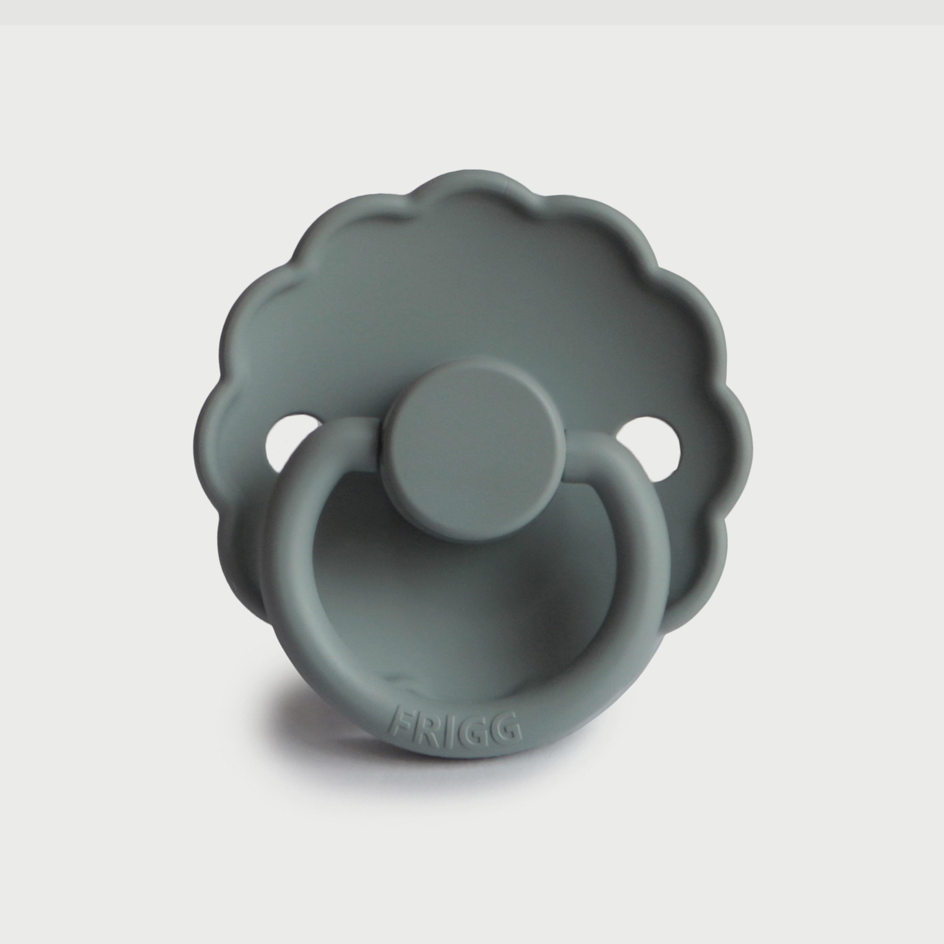 Frigg Daisy Silicone Baby Pacifier (0-6M), French Gray , Size 1-baby-feeding-pacifiers-image-2