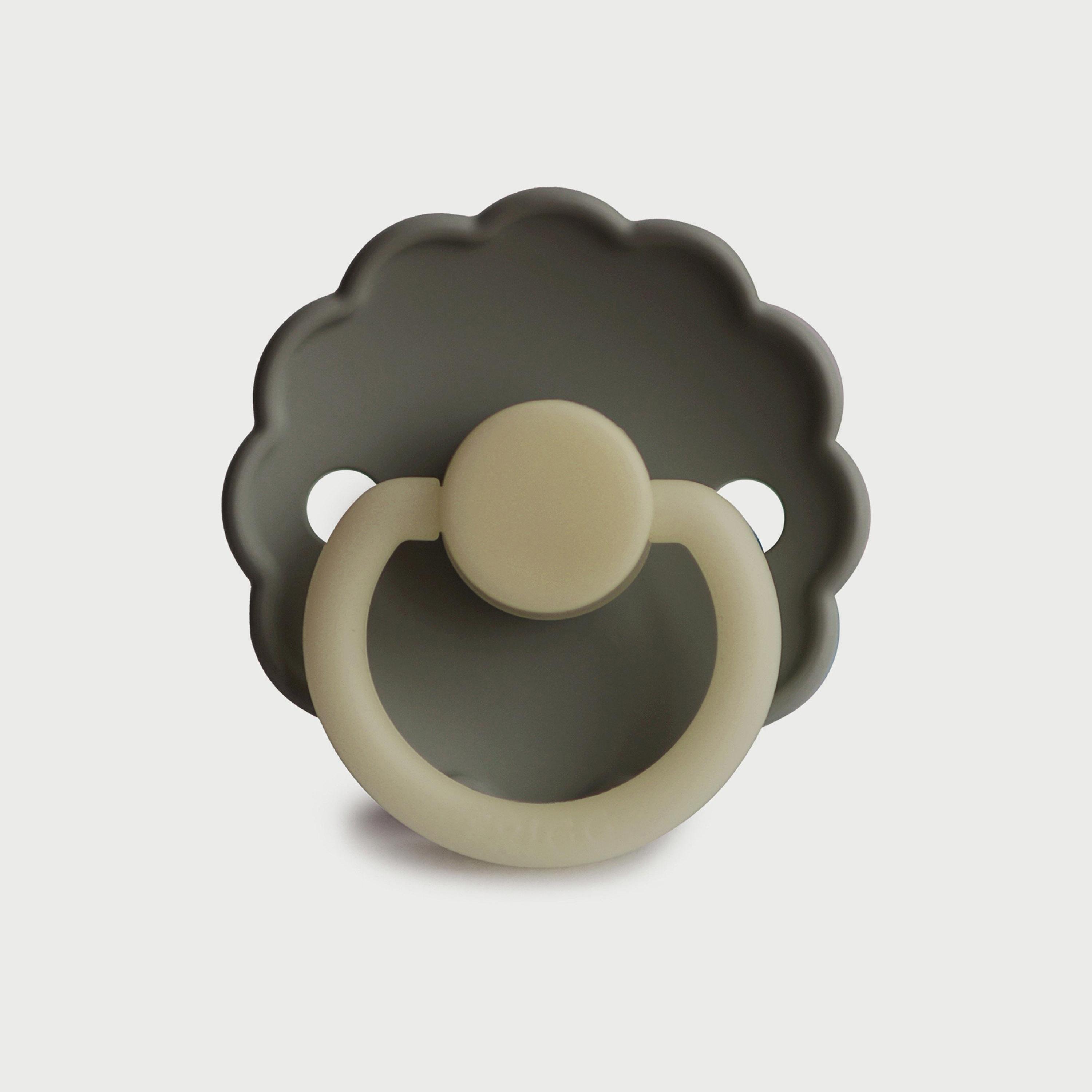 Frigg Daisy Silicone Baby Pacifier (0-6M), Portobello Night , Size 1-baby-feeding-pacifiers-image-1