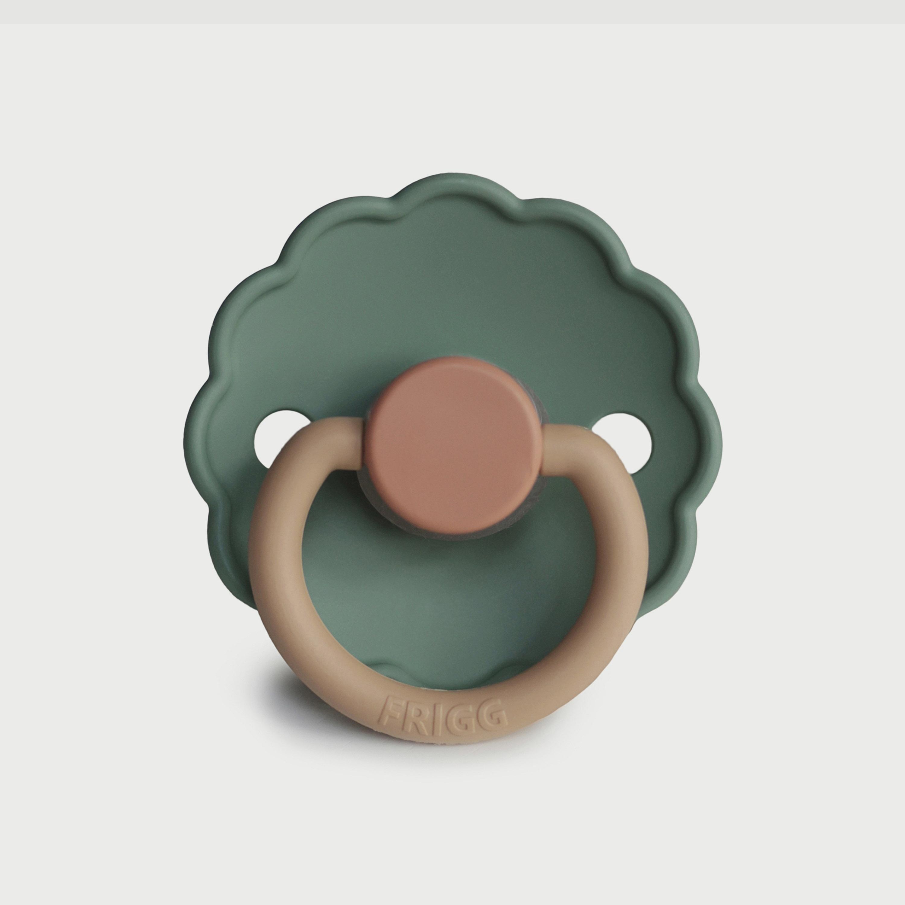 Frigg Daisy Silicone Baby Pacifier (0-6M), Willow , Size 2-baby-feeding-pacifiers-image-2