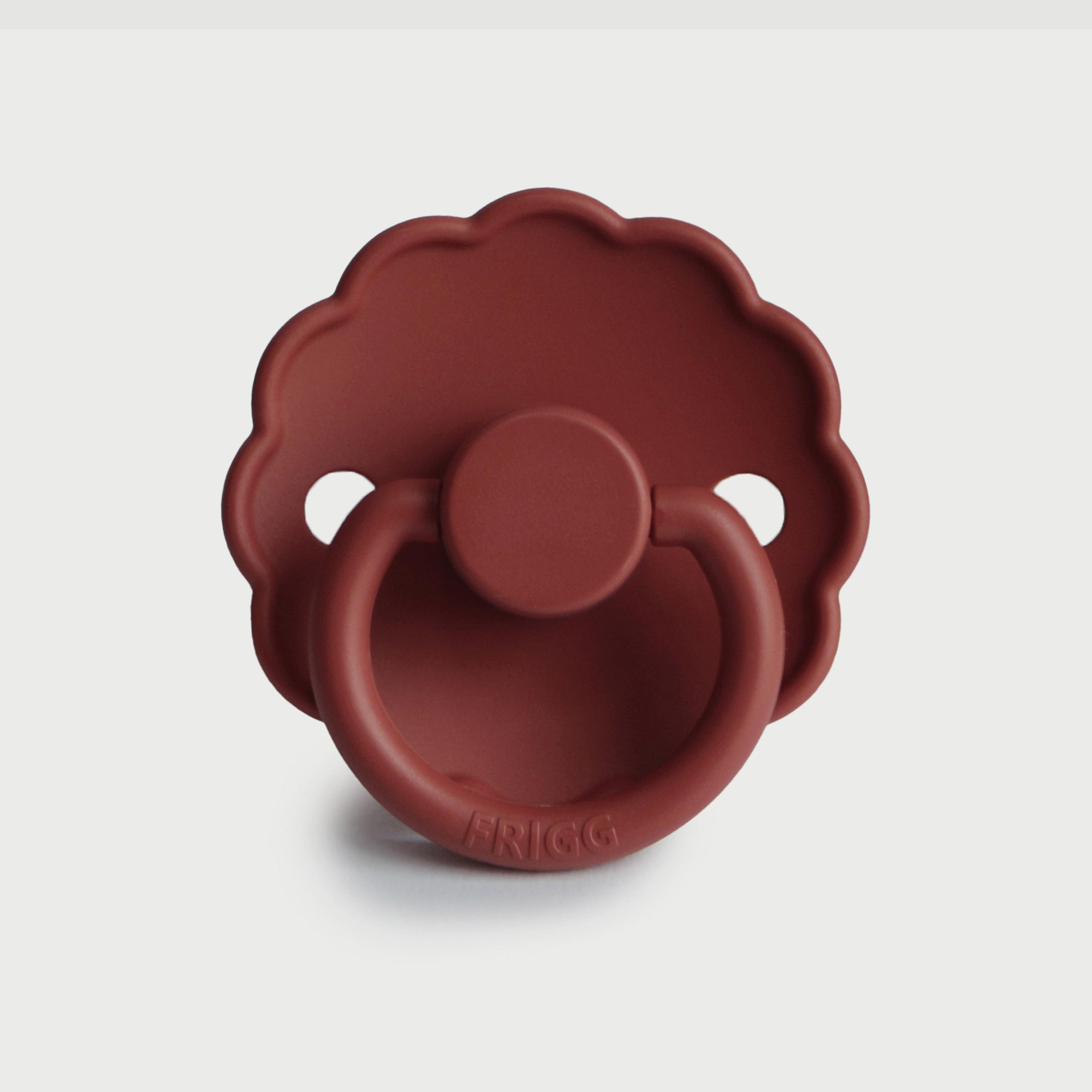 Frigg Daisy Silicone Baby Pacifier (6-18M), Baked Clay , Size 2-baby-feeding-pacifiers-image-2