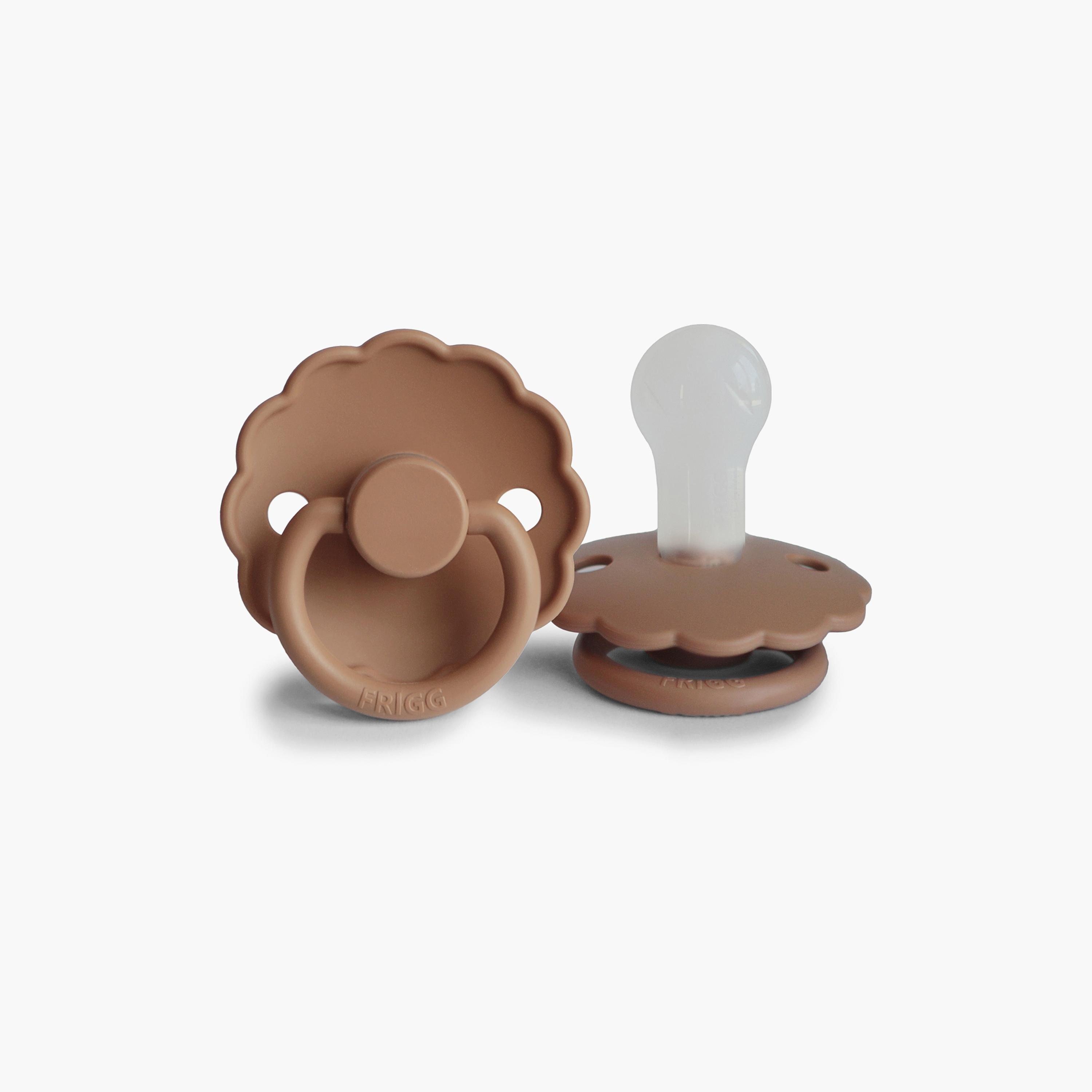 لهاية أطفال ديزي سيليكون من فريج (6-18 شهر)، نحاسي خوخي، مقاس 2-baby-feeding-pacifiers-image-1