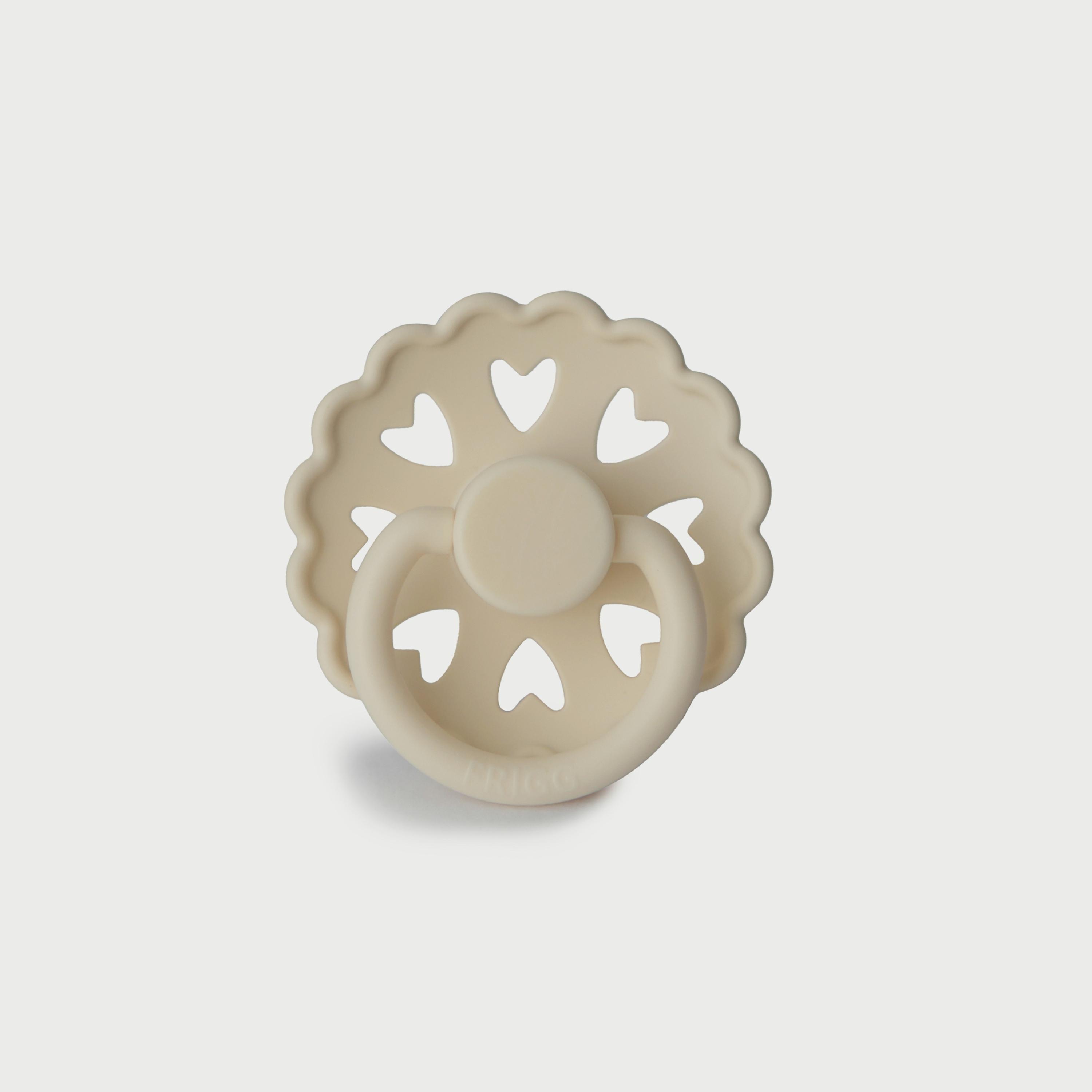 لهاية أطفال فايري تيل سيليكون من فريج (0-6 شهور)، كريم، مقاس 1-baby-feeding-pacifiers-image-2