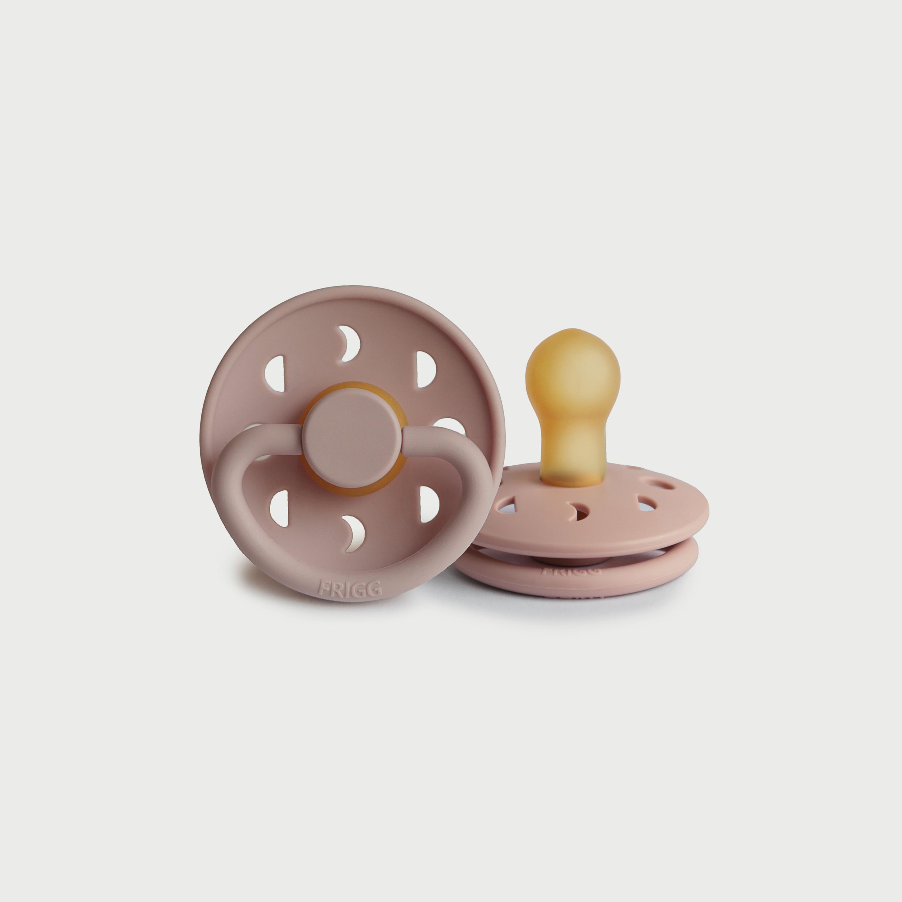 لهاية أطفال مون فيز لاتكس من فريج (0-6 شهور)، بلاش، مقاس 1-baby-feeding-pacifiers-image-1