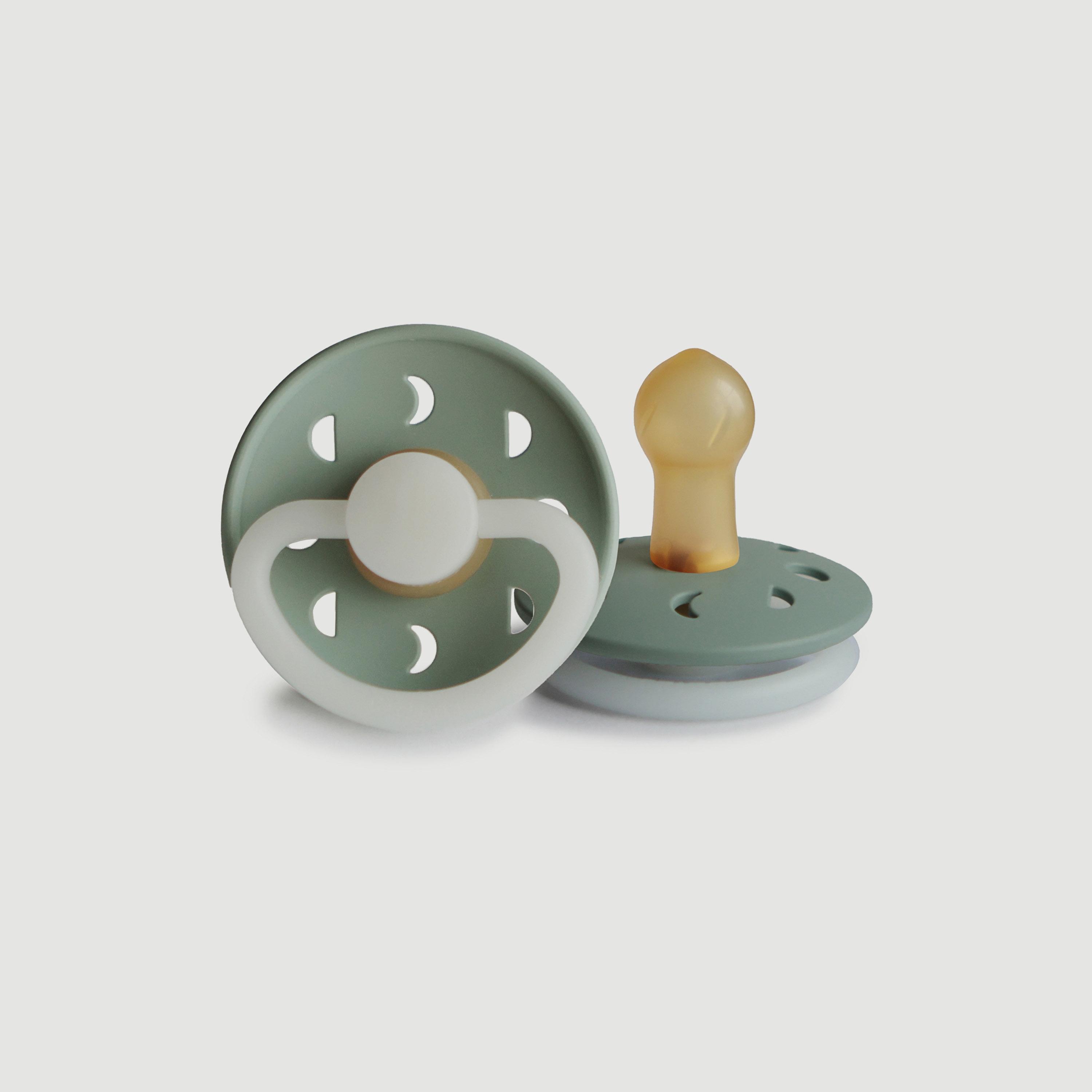 لهاية أطفال مون فيز لاتكس من فريج (0-6 شهور)، مريمية ليلي، مقاس 1-baby-feeding-pacifiers-image-1