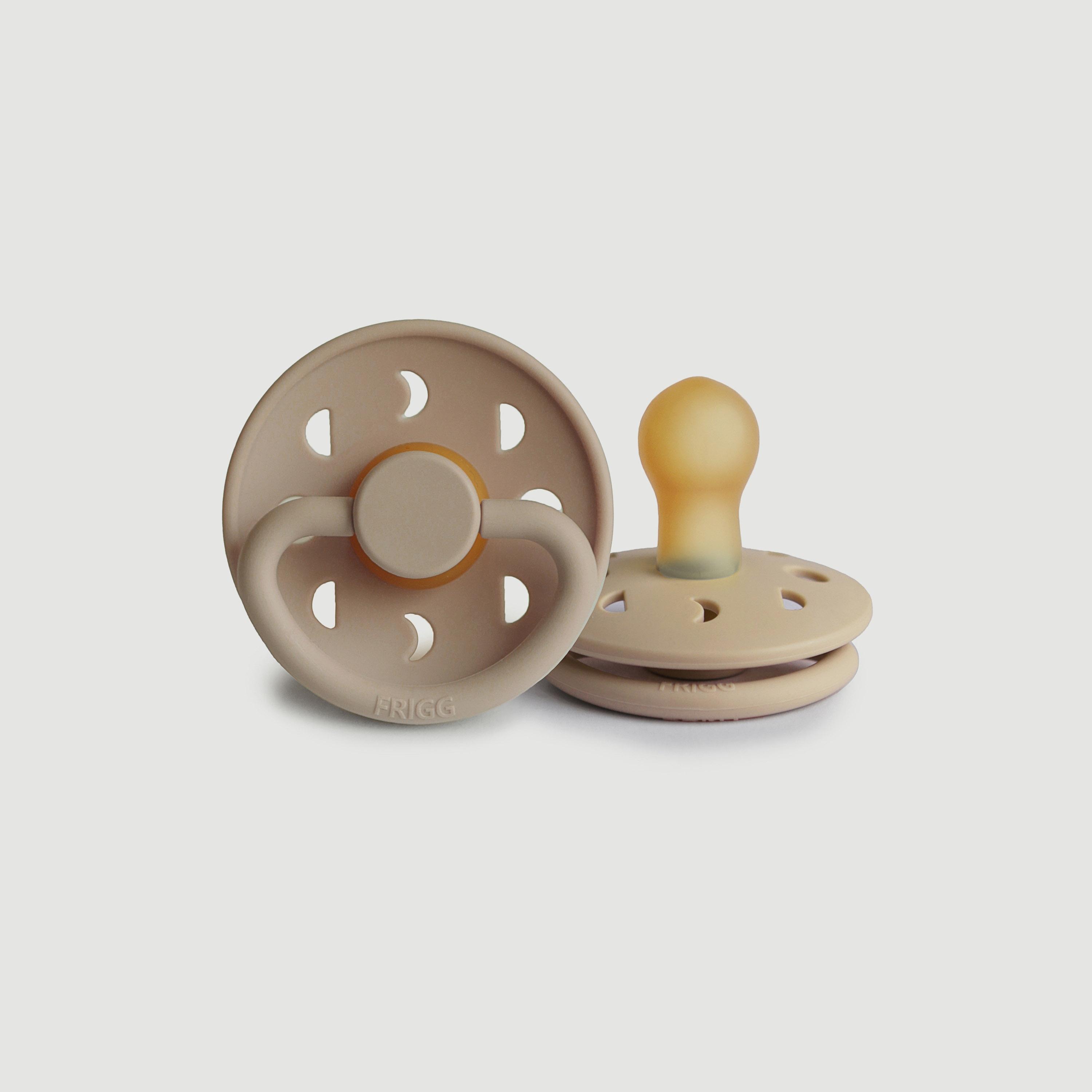لهاية أطفال مون فيز لاتكس من فريج (6-18 شهرًا)، كرواسون، مقاس 2-baby-feeding-pacifiers-image-1