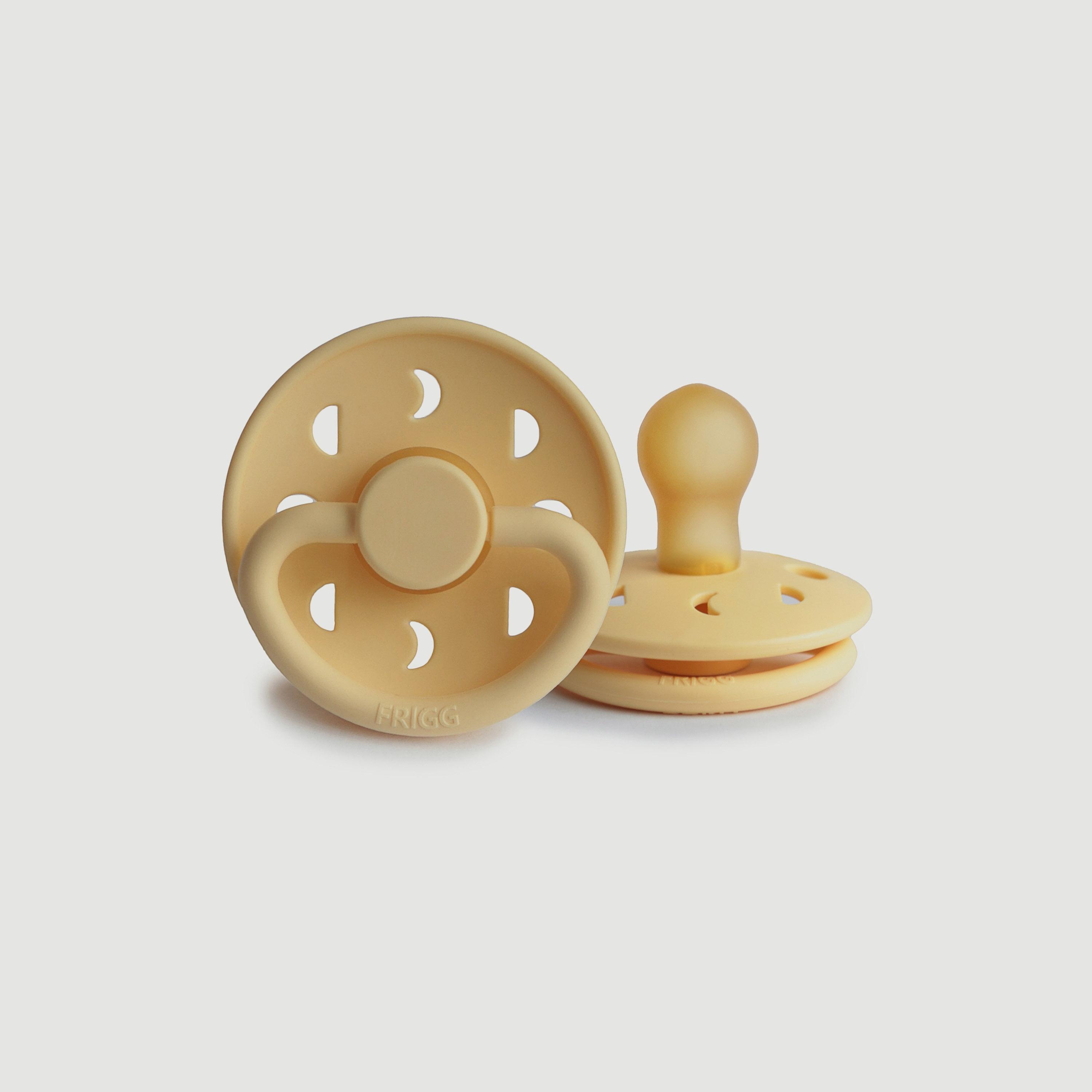 لهاية أطفال مون فيز لاتكس من فريج (6-18 شهرًا)، نرجسي شاحب، مقاس 2-baby-feeding-pacifiers-image-1