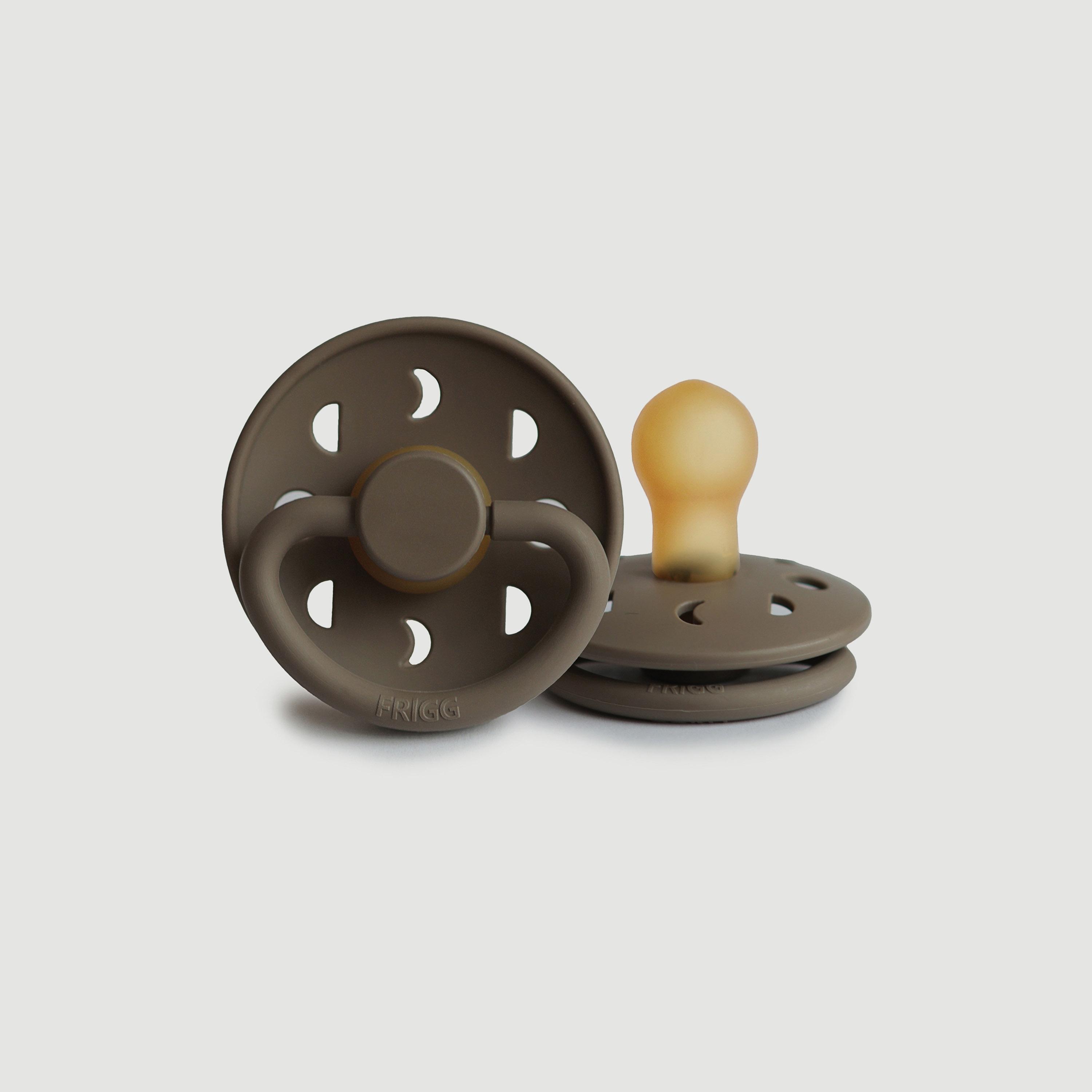 لهاية أطفال مون فيز لاتكس من فريج (6-18 شهرًا)، بورتوبيلو، مقاس 2-baby-feeding-pacifiers-image-1
