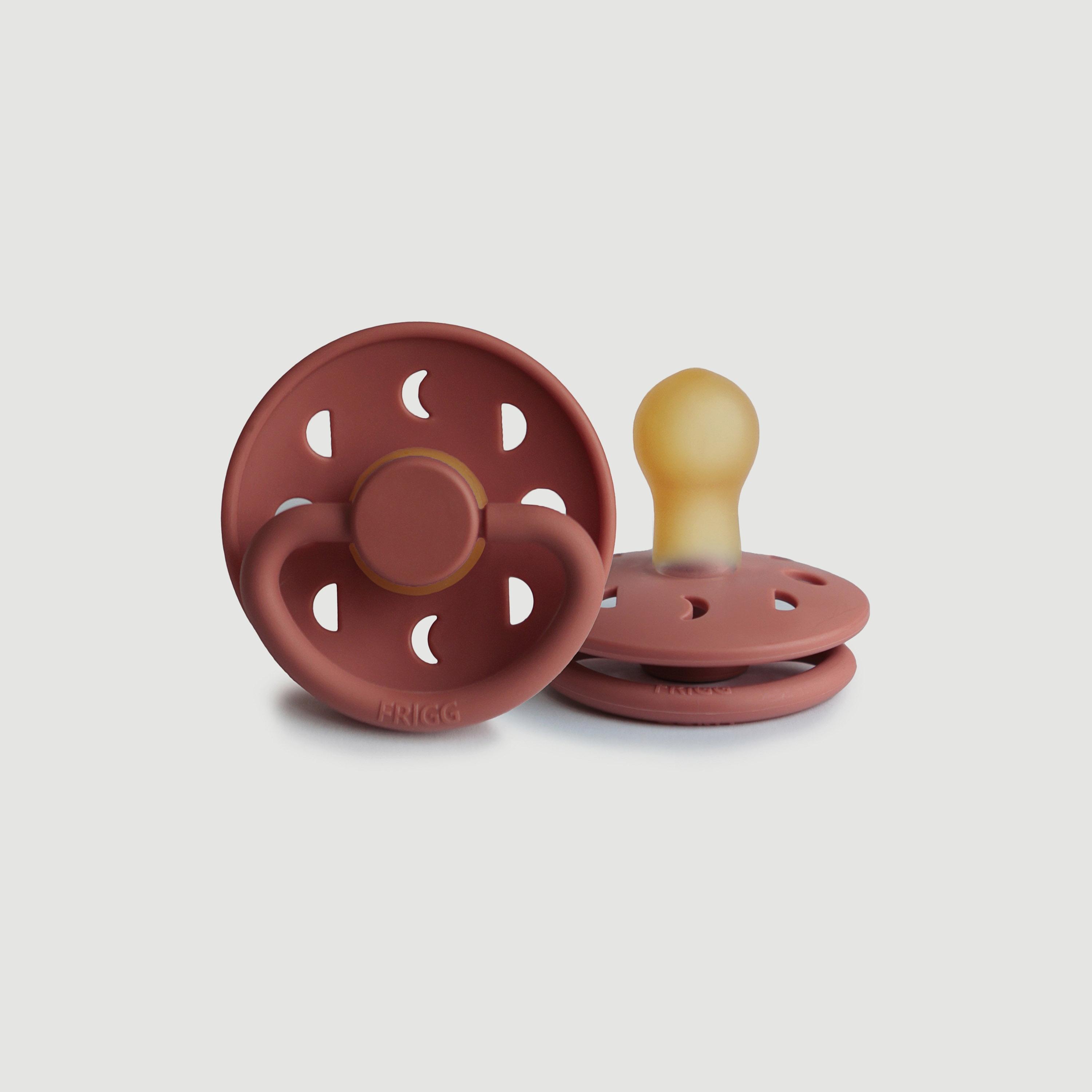 لهاية أطفال مون فيز لاتكس من فريج (6-18 شهرًا)، بودرة بلاش، مقاس 2-baby-feeding-pacifiers-image-1