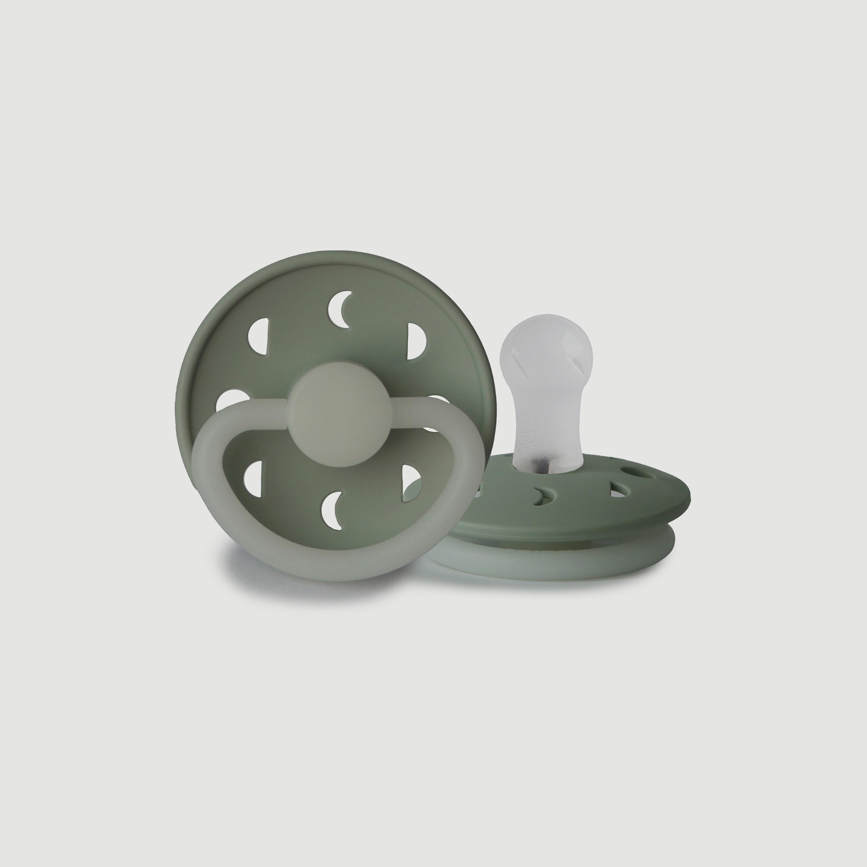لهاية أطفال مون فيز سيليكون من فريج (0-6 شهور)، مريمية ليلي، مقاس 1-baby-feeding-pacifiers-image-1