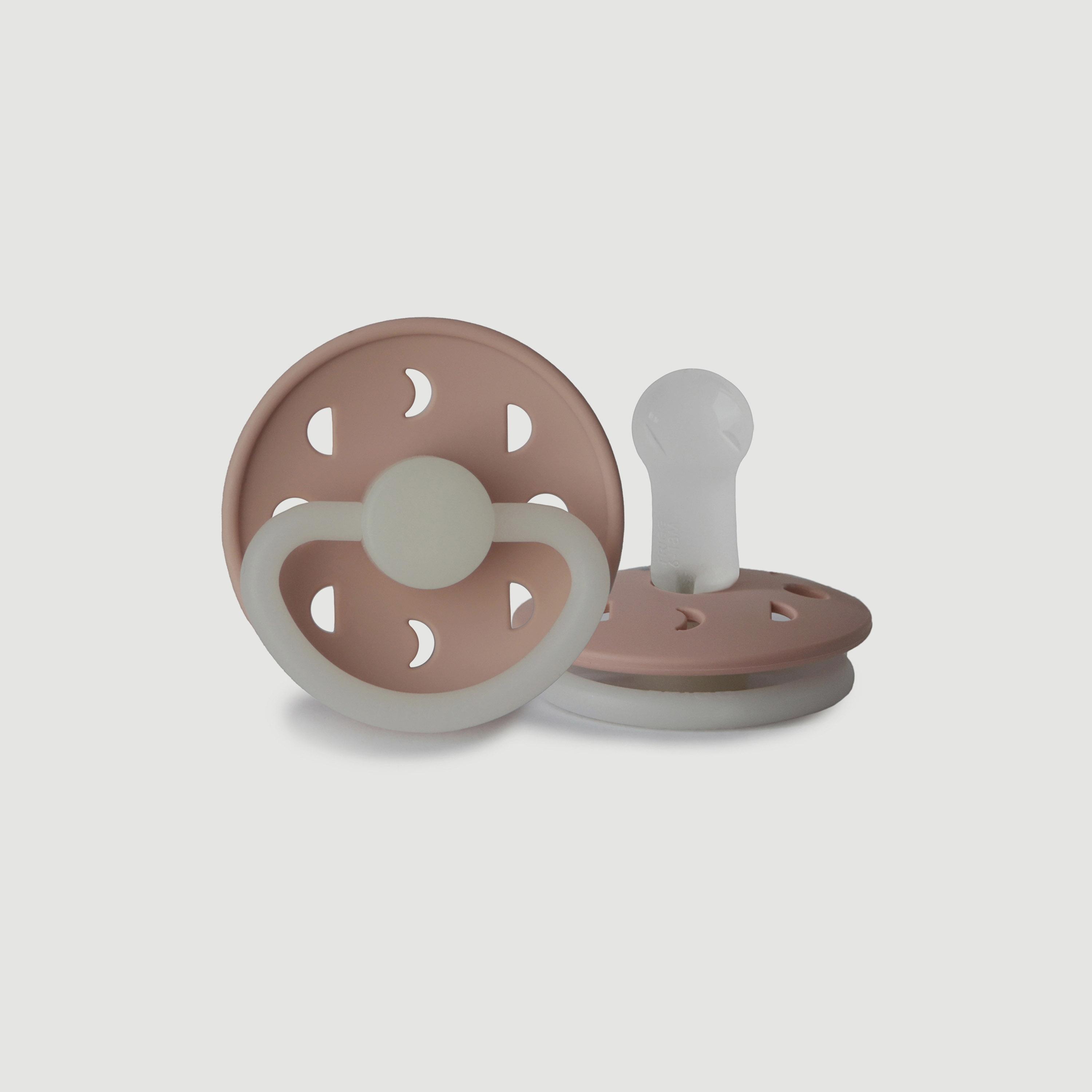 لهاية أطفال مون فيز سيليكون من فريج (6-18 شهرً)، بلاش ليلي، مقاس 2-baby-feeding-pacifiers-image-1