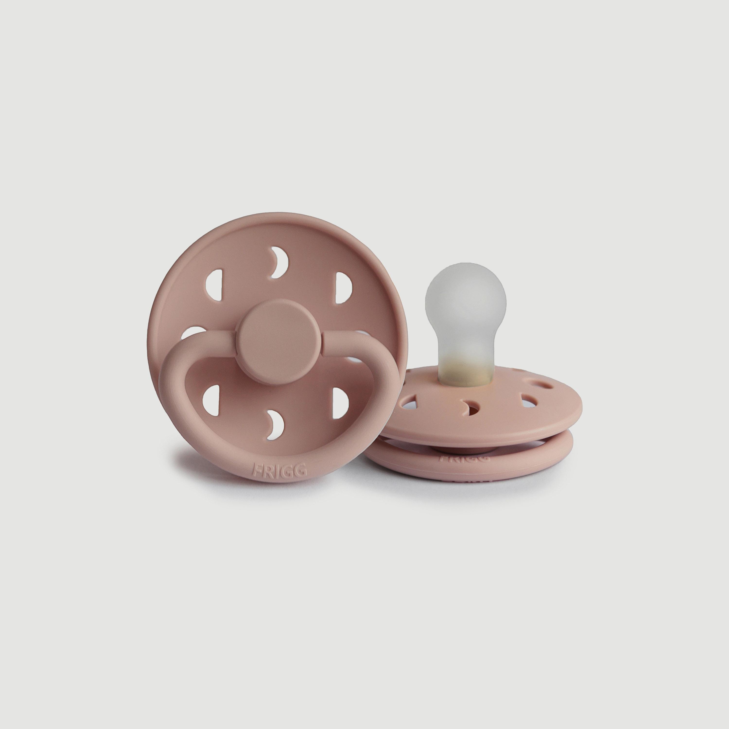 لهاية أطفال مون فيز سيليكون من فريج (0-6 شهور)، بلاش، مقاس 1-baby-feeding-pacifiers-image-1