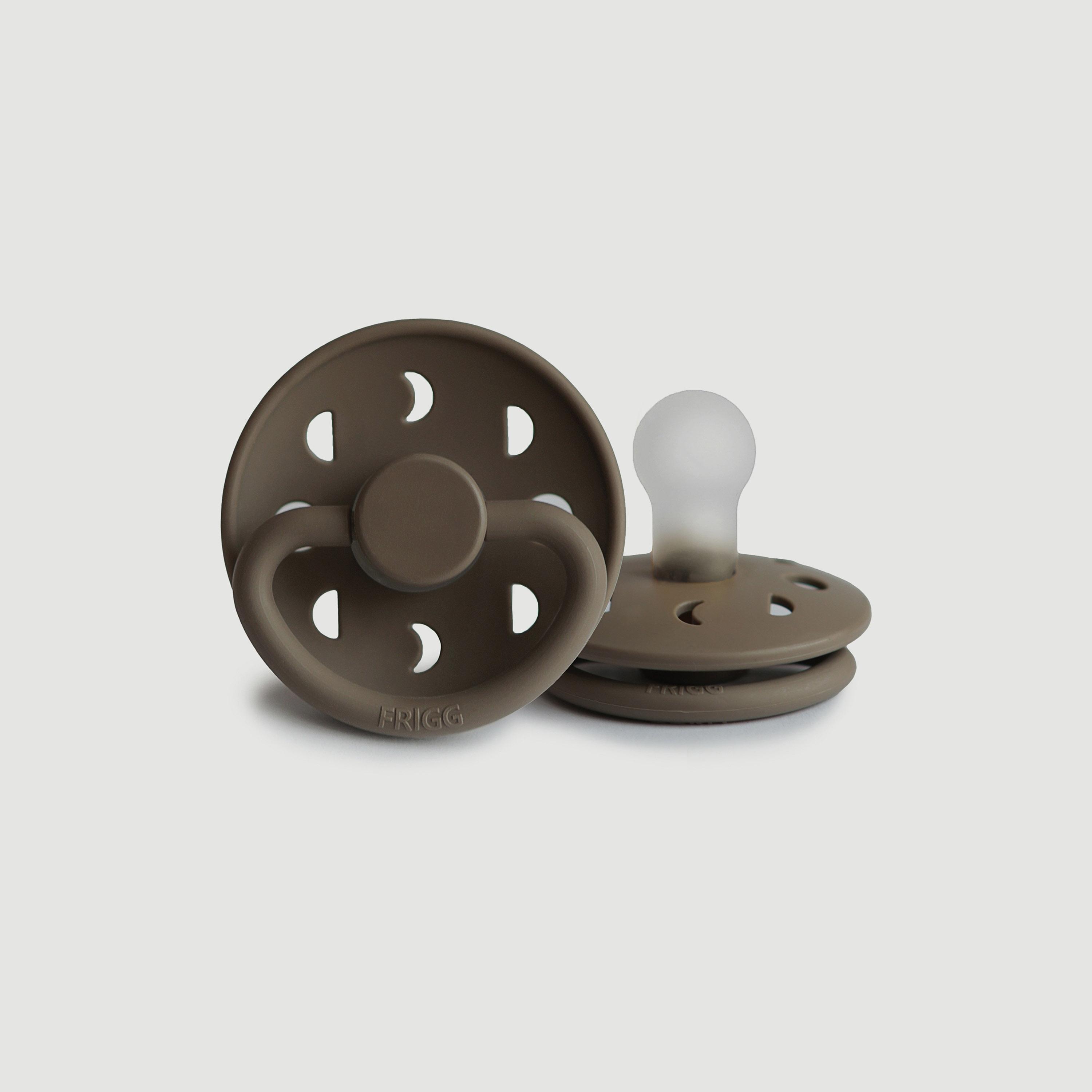 لهاية أطفال مون فيز سيليكون من فريج (0-6 شهور)، بورتوبيلو، مقاس 1-baby-feeding-pacifiers-image-1
