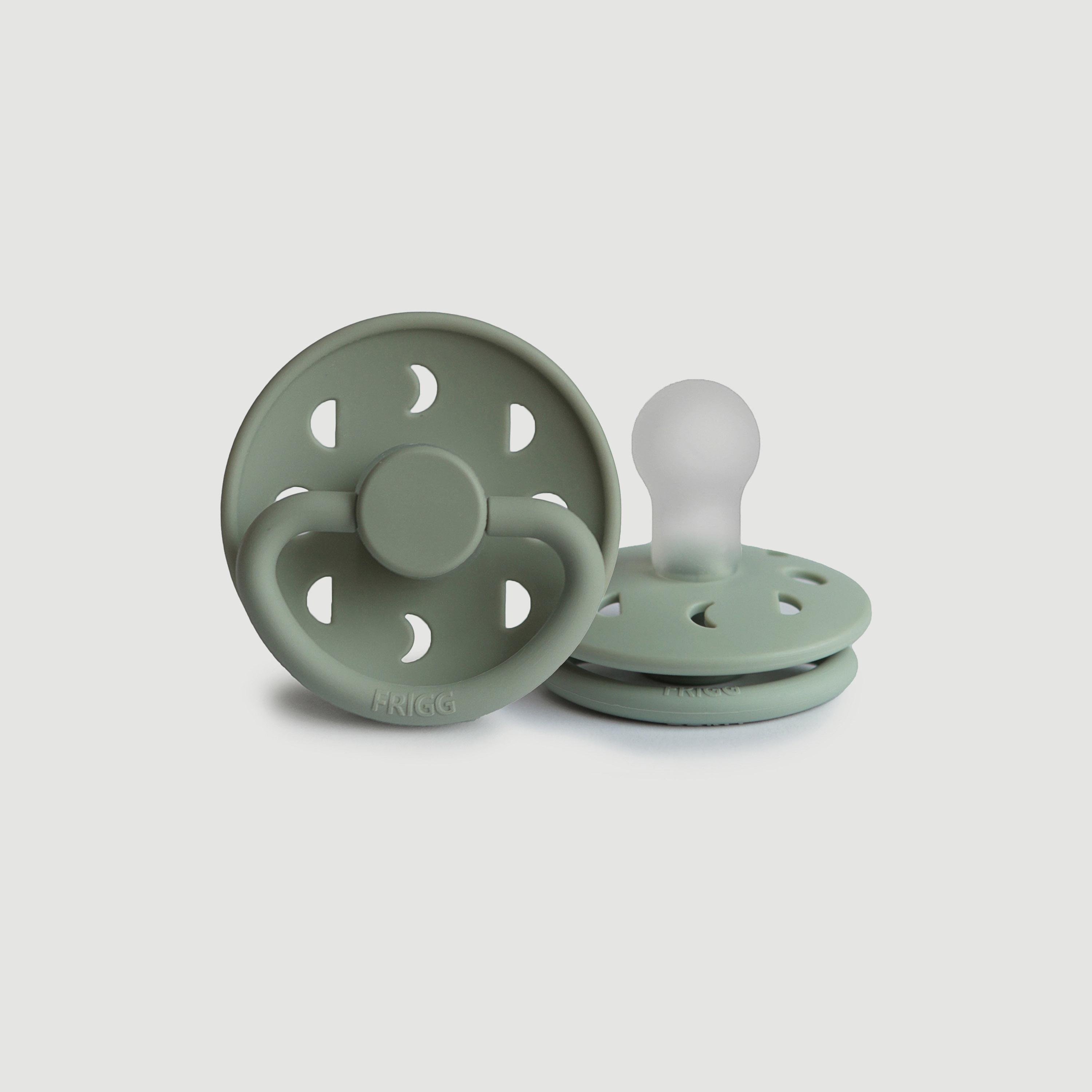 لهاية أطفال مون فيز سيليكون من فريج (0-6 شهور)، مريمية، مقاس 1-baby-feeding-pacifiers-image-1