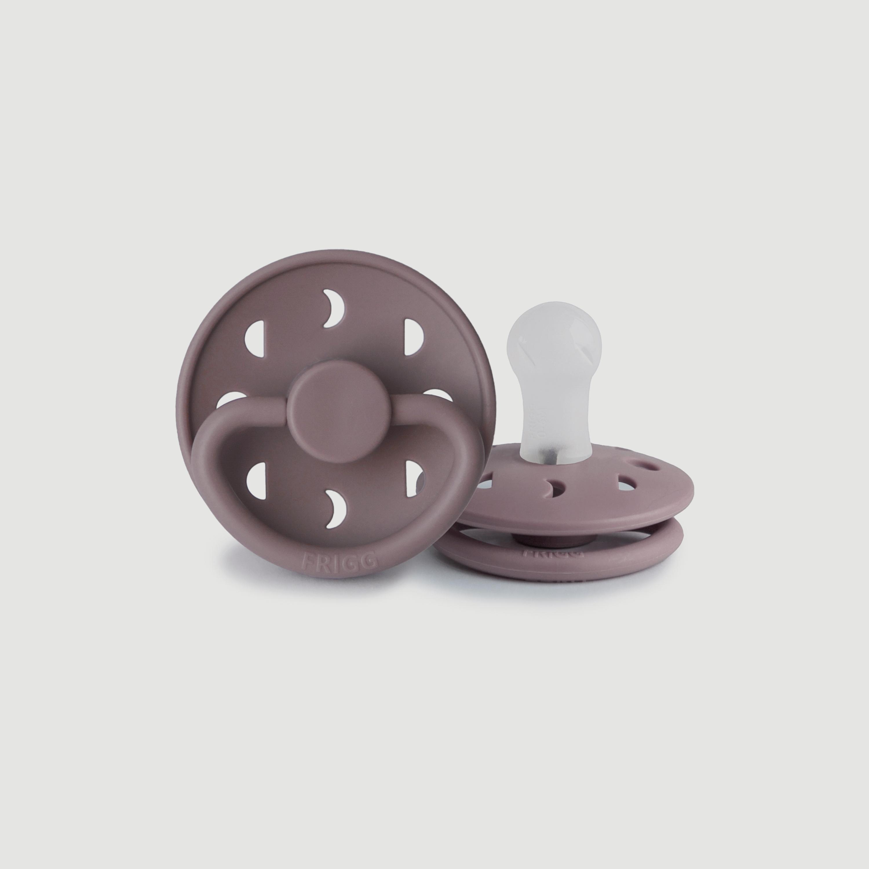 لهاية أطفال مون فيز سيليكون من فريج (0-6 شهور)، شفق مووف، مقاس 1-baby-feeding-pacifiers-image-1